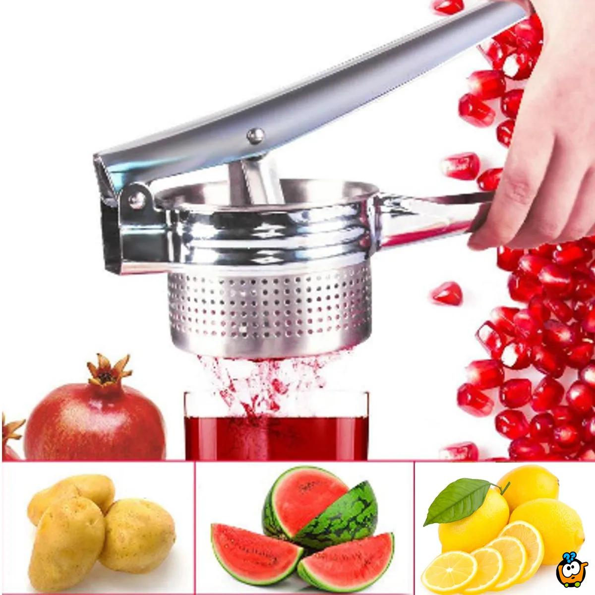 Metalni ručni sokovnik za citruse