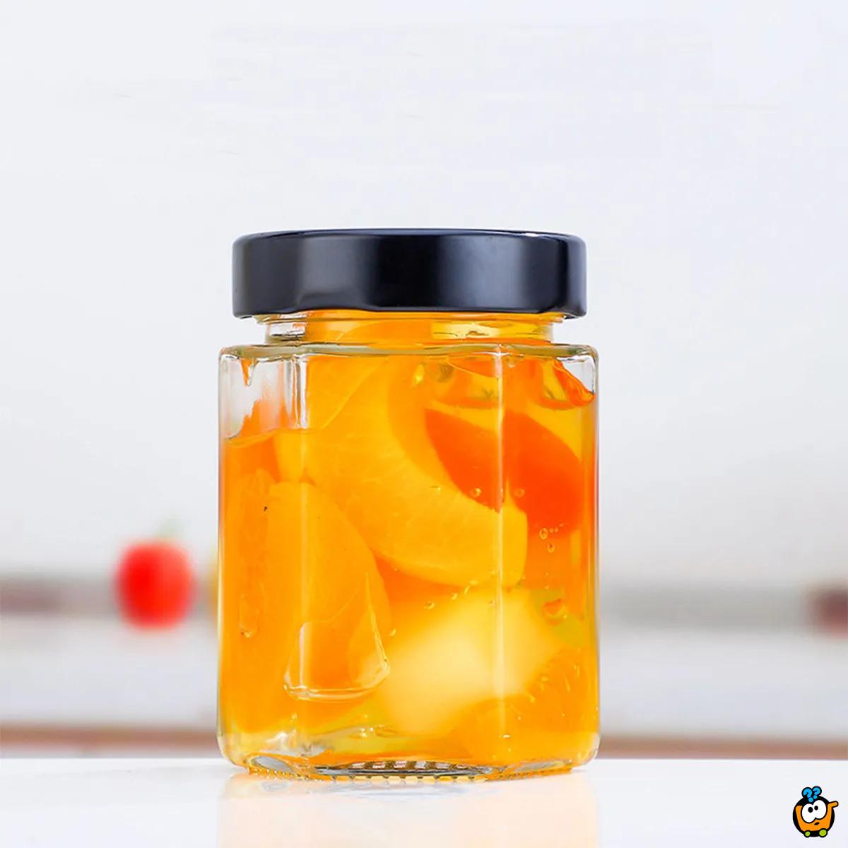 Šestougaona tegla za čuvanje hrane 500 ml