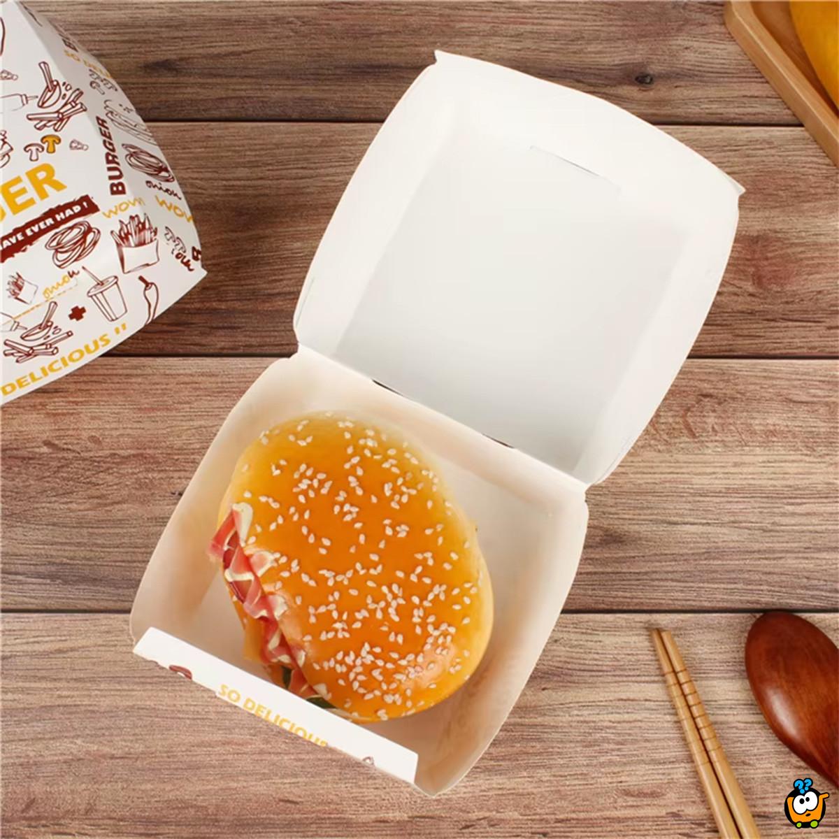 Burger box – Papirna kutija za burgere