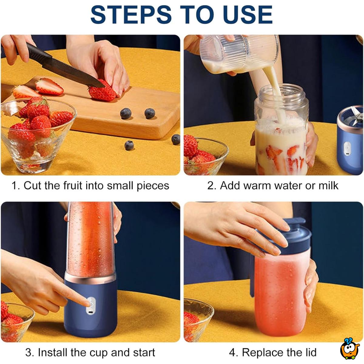 Mini Juice - Električni blender za brze napitke