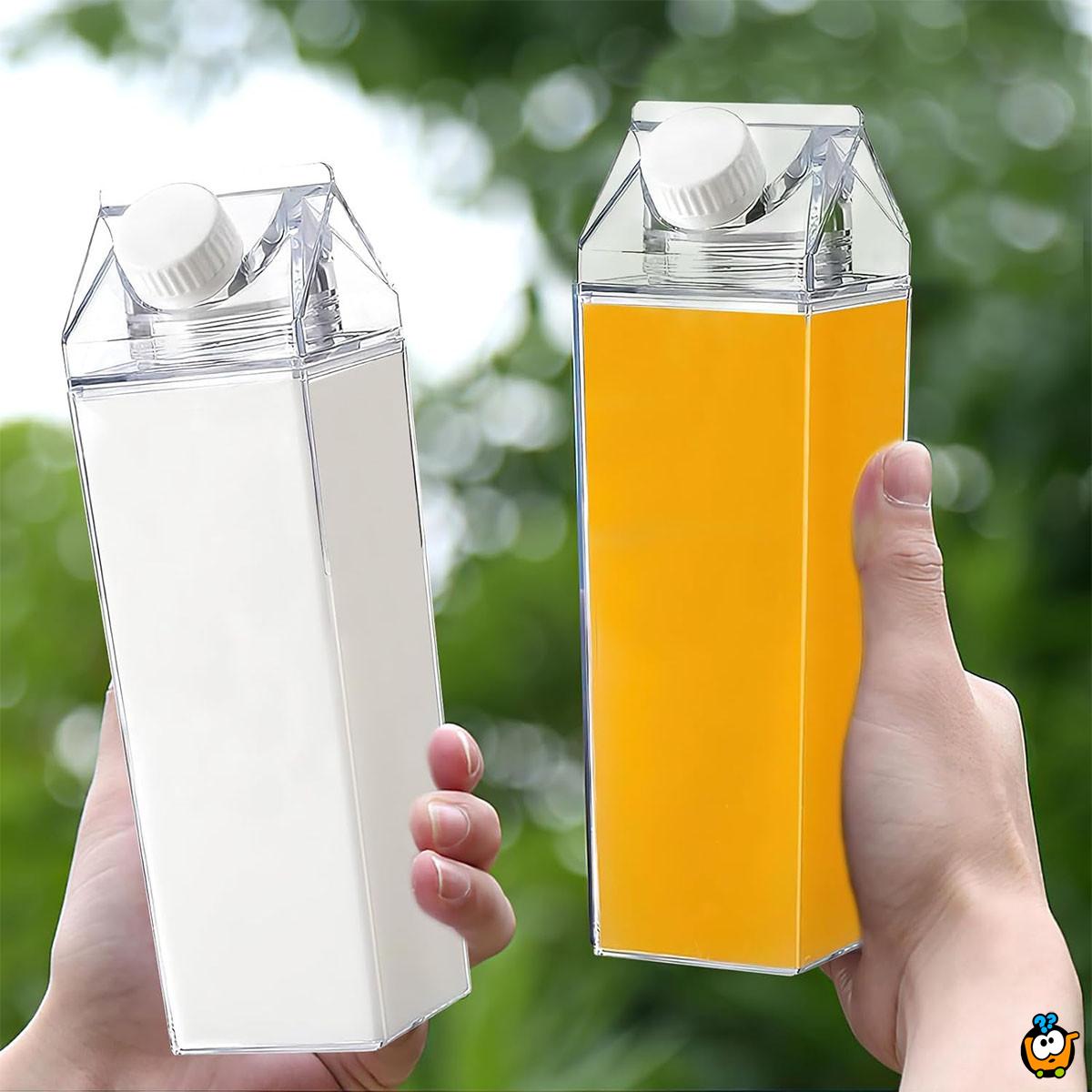 Tetrapak transparentna PVC flašica za ukusne napitke