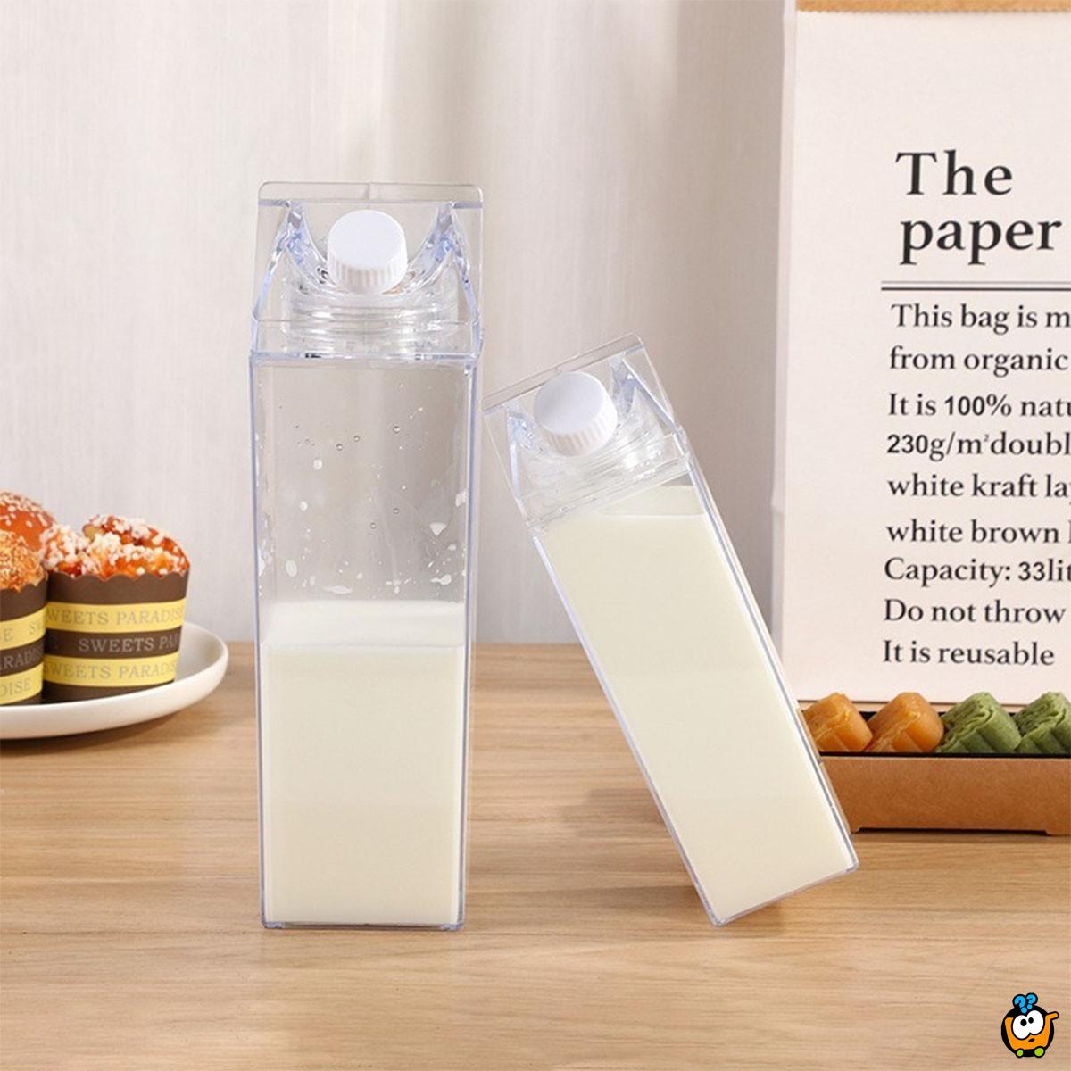 Tetrapak transparentna PVC flašica za ukusne napitke
