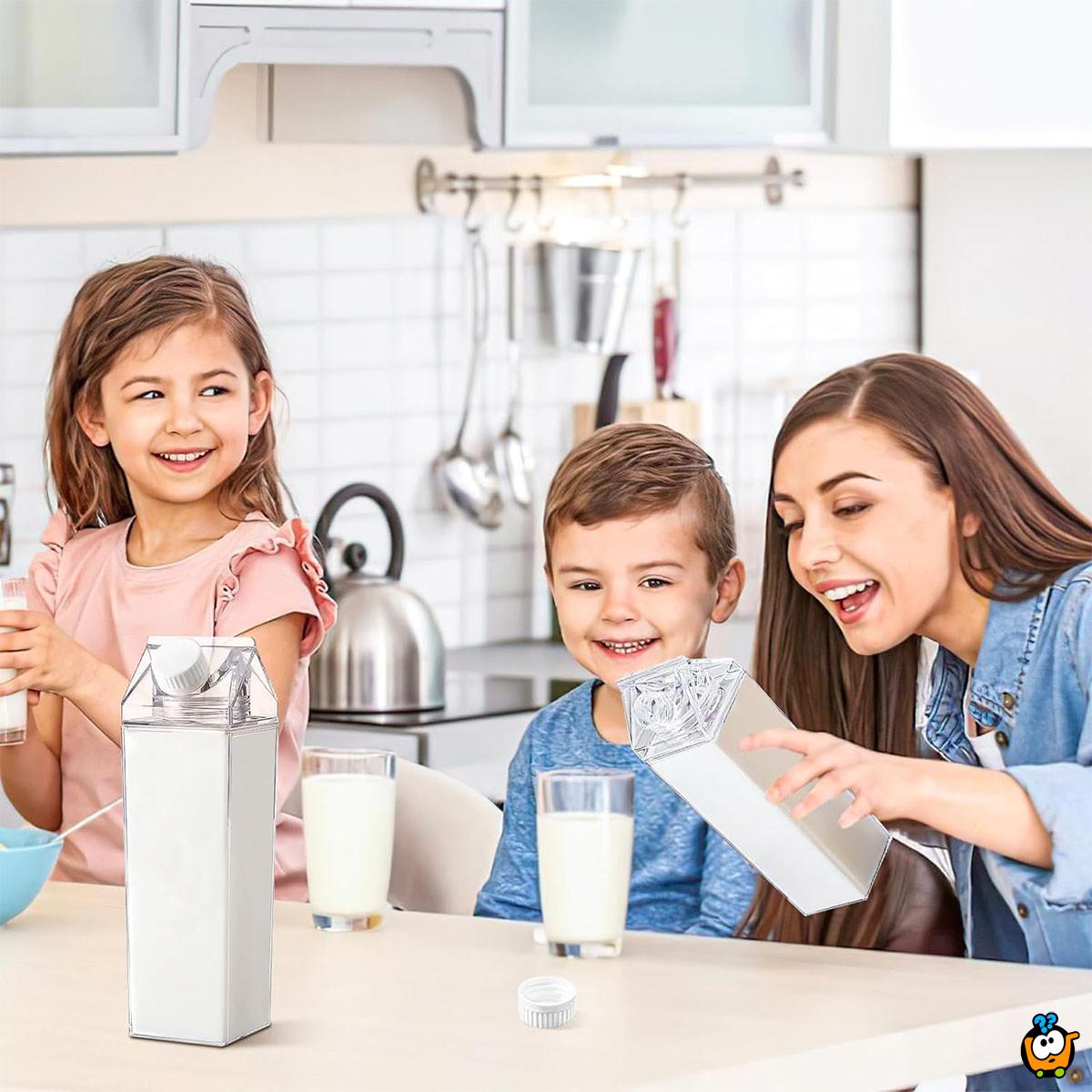 Tetrapak transparentna PVC flašica za ukusne napitke
