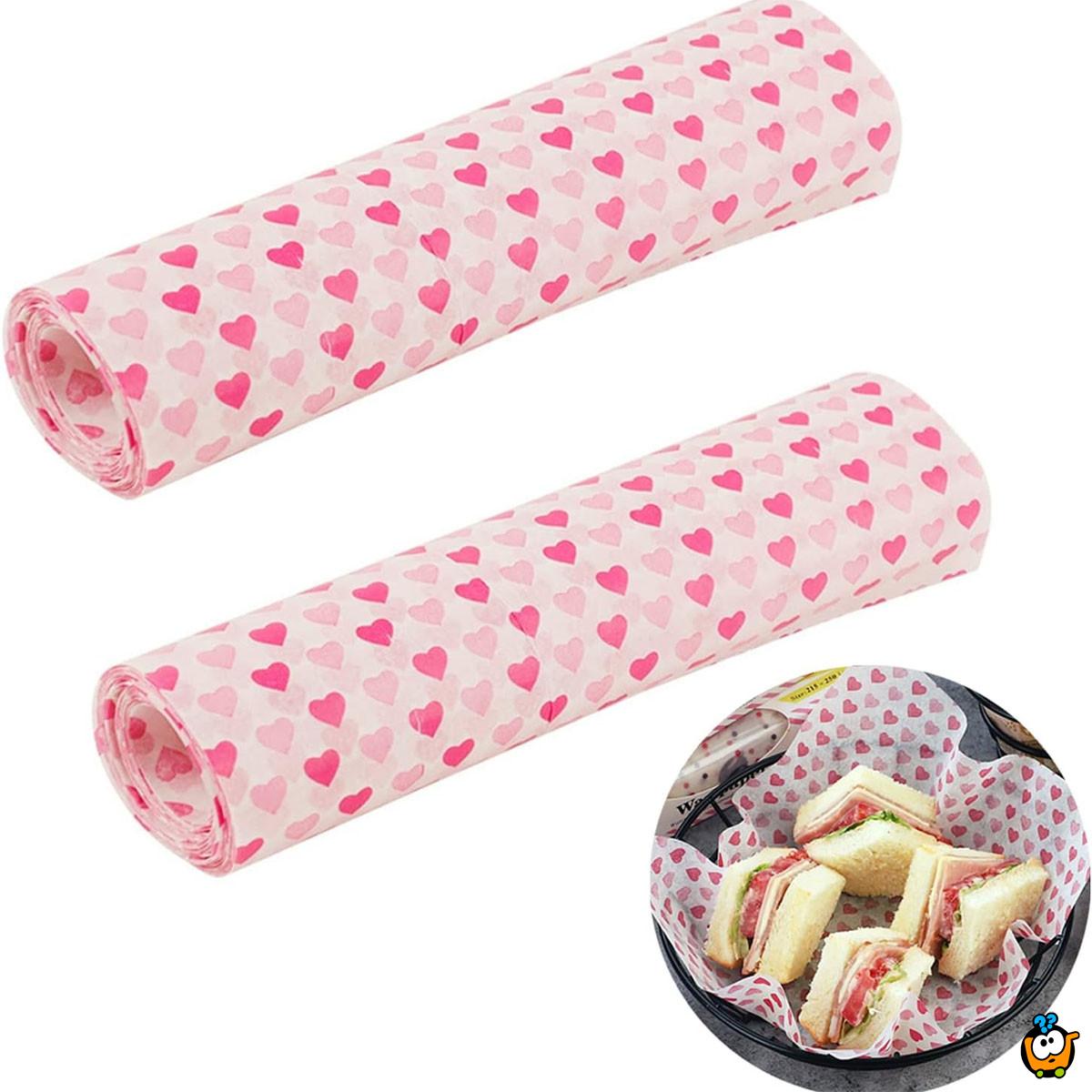 Wax Wrap - Set od 50 masnih papira za pakovanje hrane