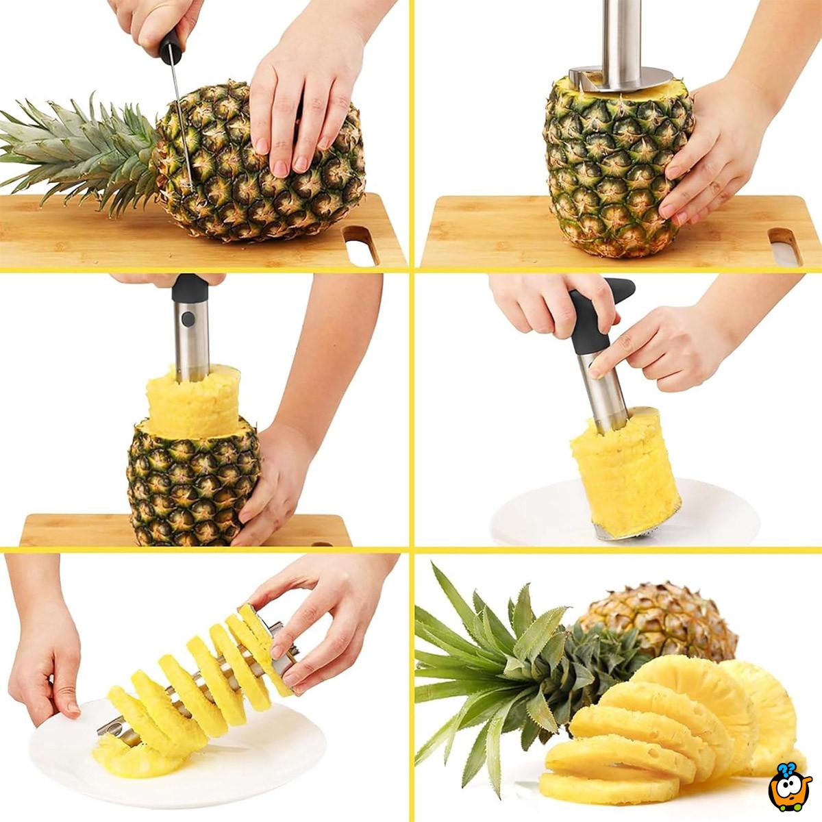 Pineapple cutter - Ručni secko za ananas sa vakuumom