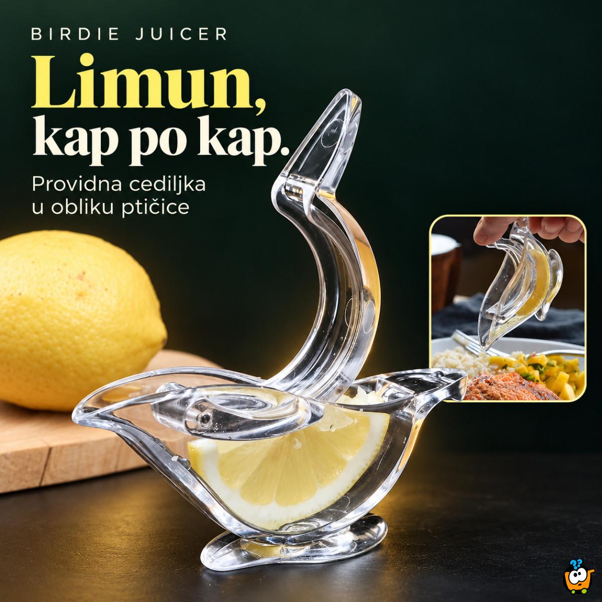 Birdie Juicer - Providna cediljka za limun u obliku ptičice