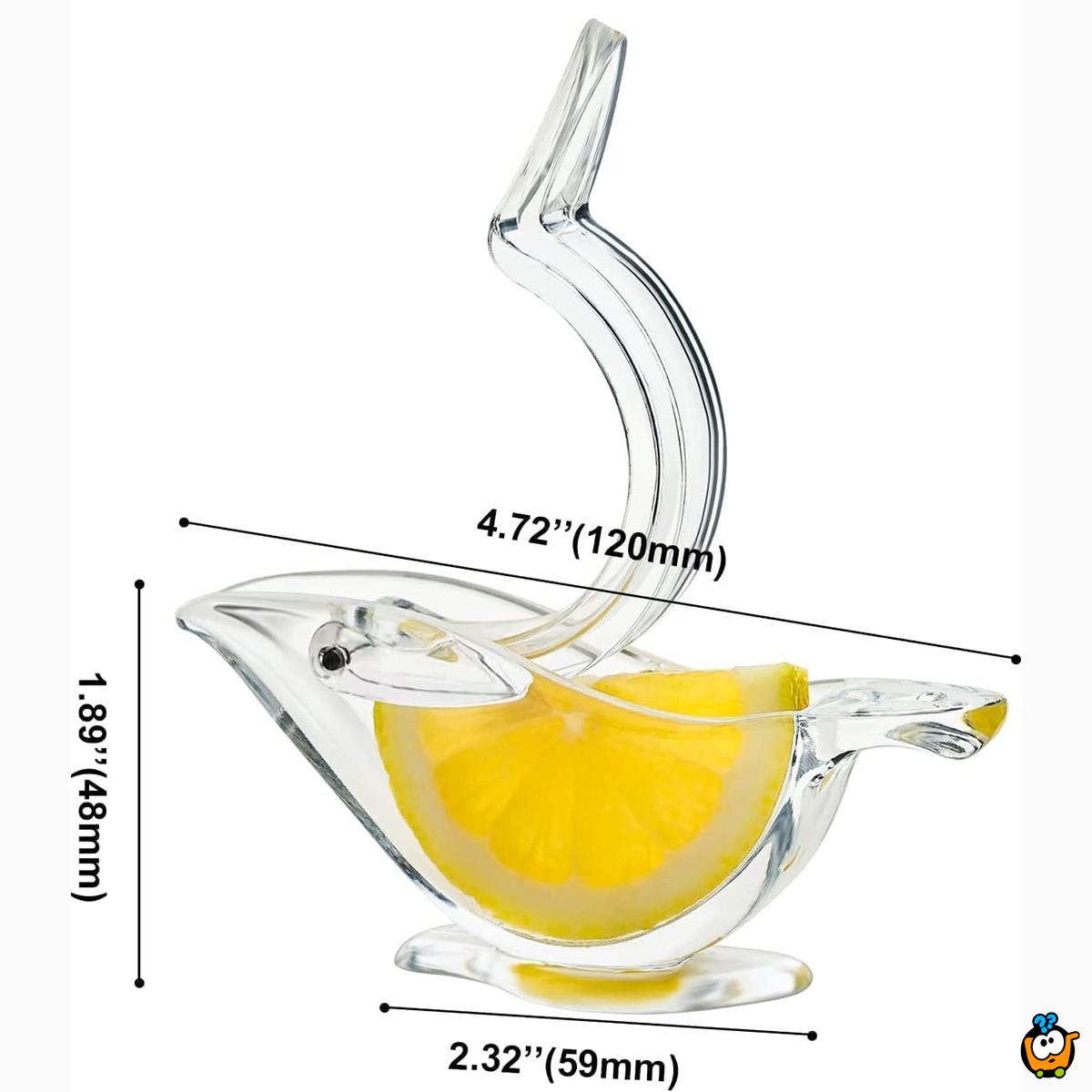 Birdie Juicer - Providna cediljka za limun u obliku ptičice