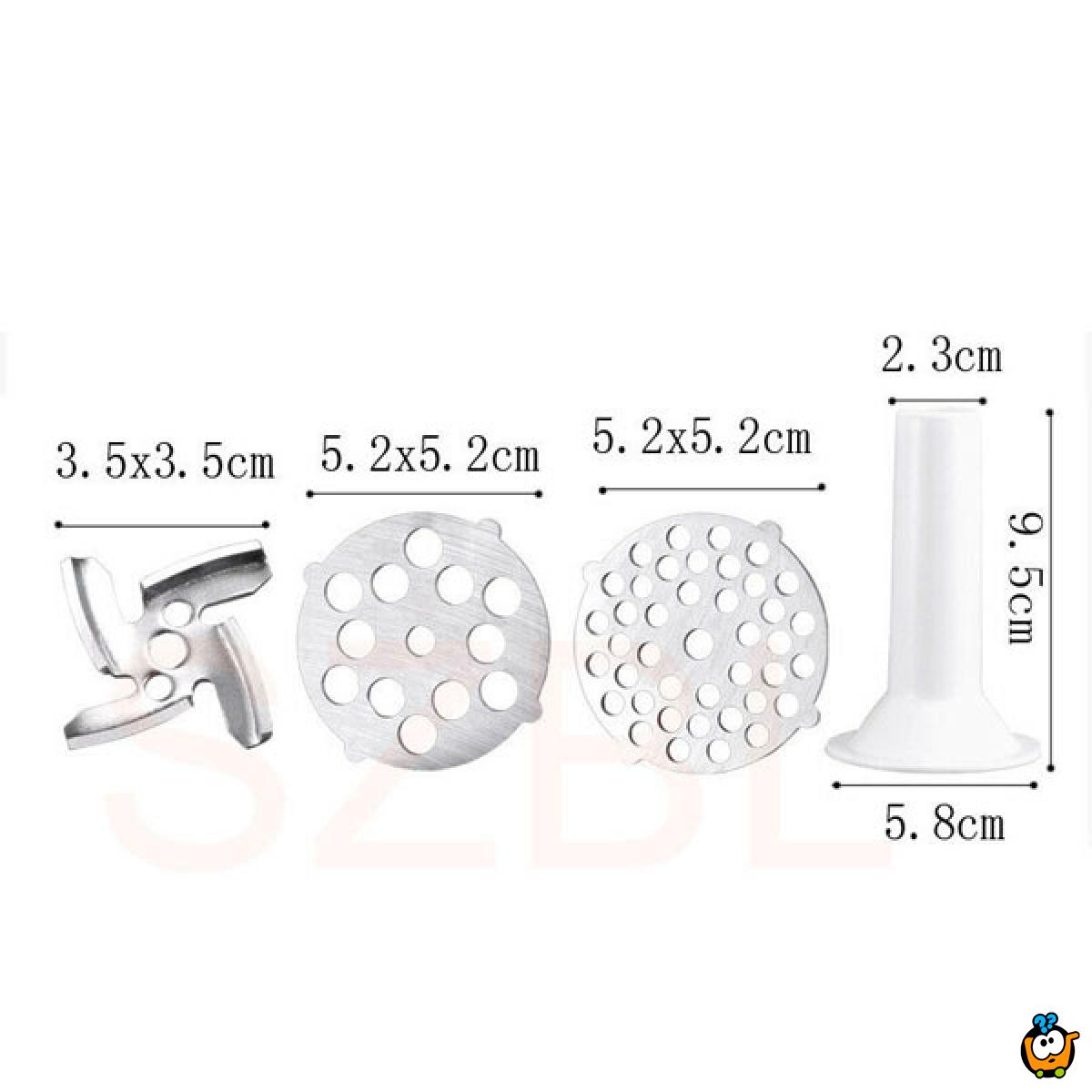 Ručna mašina za mlevenje mesa, voća i povrća