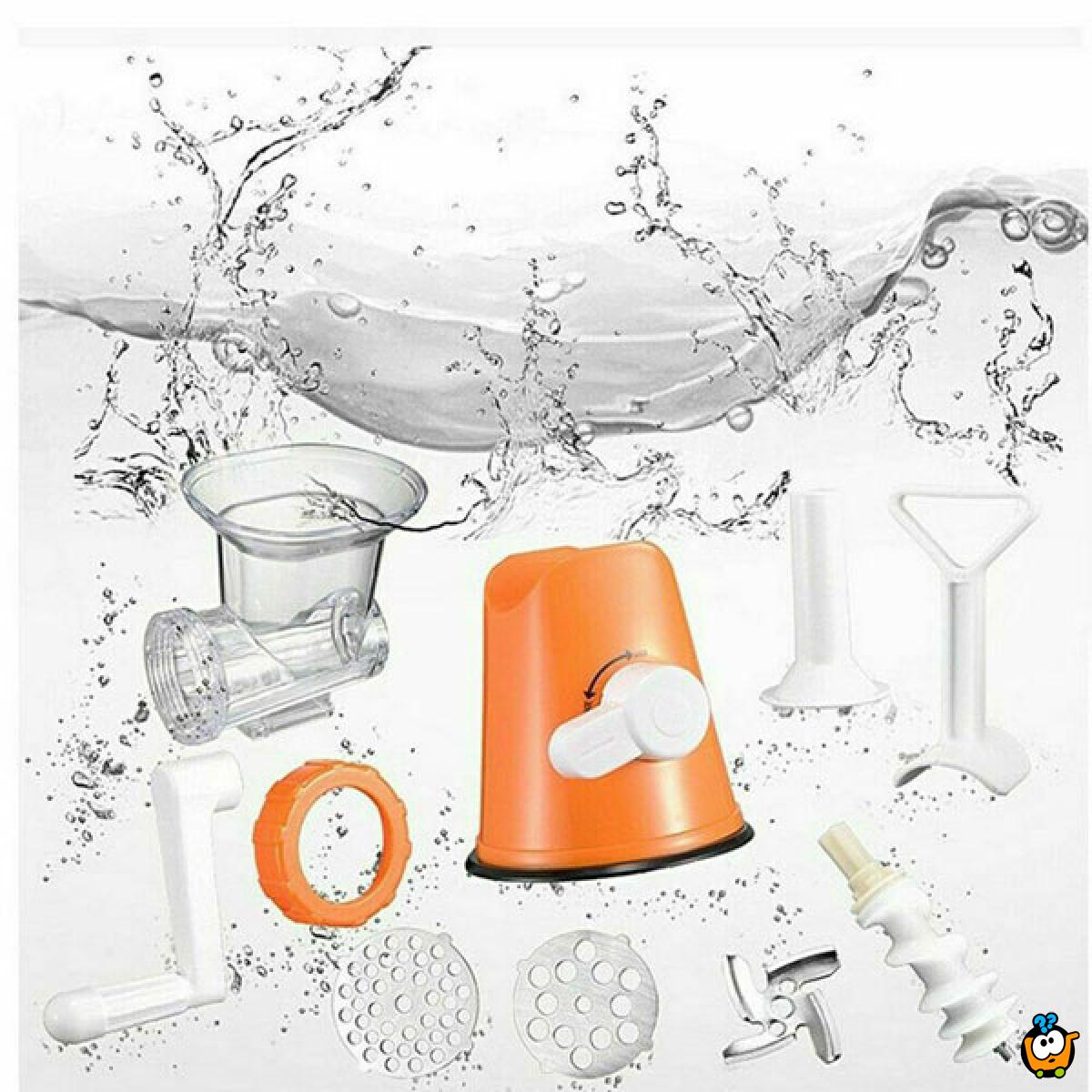 Ručna mašina za mlevenje mesa, voća i povrća