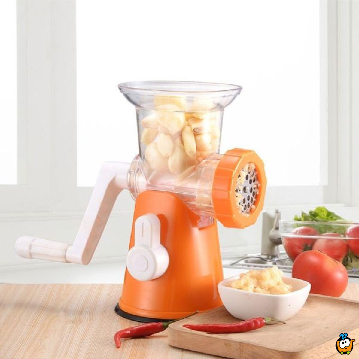 Ručna mašina za mlevenje mesa, voća i povrća