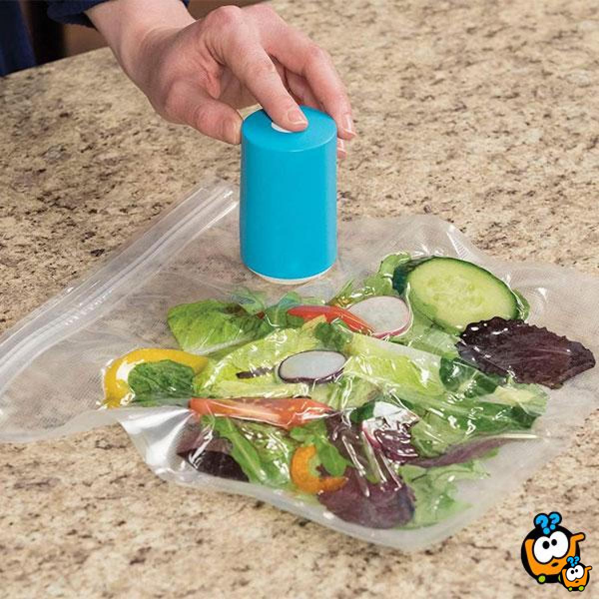 Set za vakumiranje hrane - pumpa+kesice