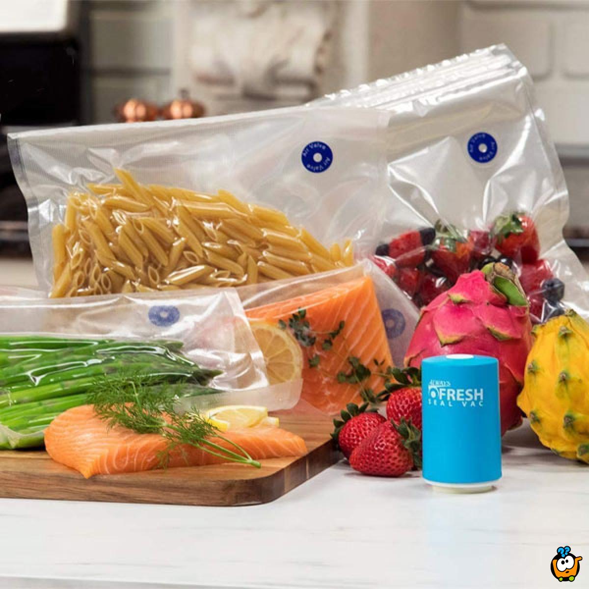 Set za vakumiranje hrane - pumpa+kesice