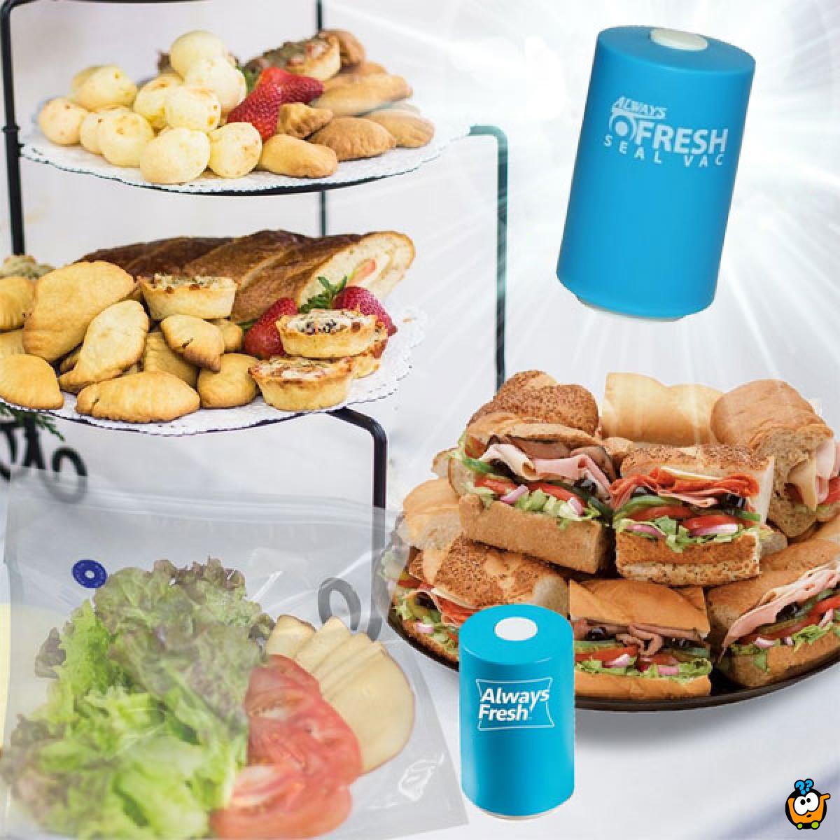 Set za vakumiranje hrane - pumpa+kesice