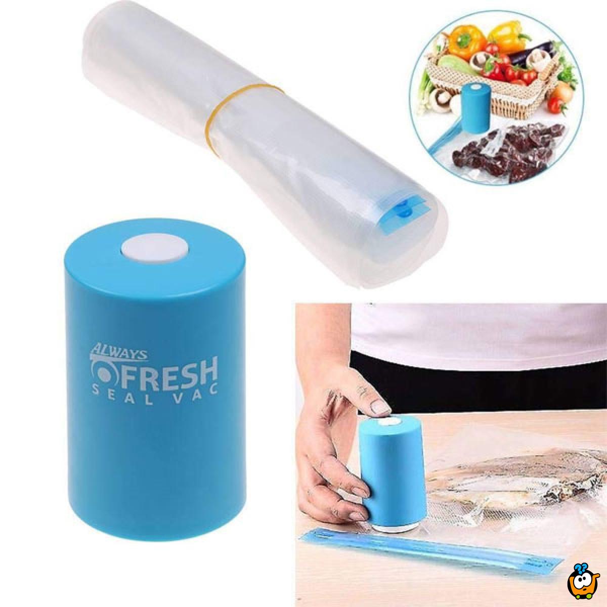 Set za vakumiranje hrane - pumpa+kesice