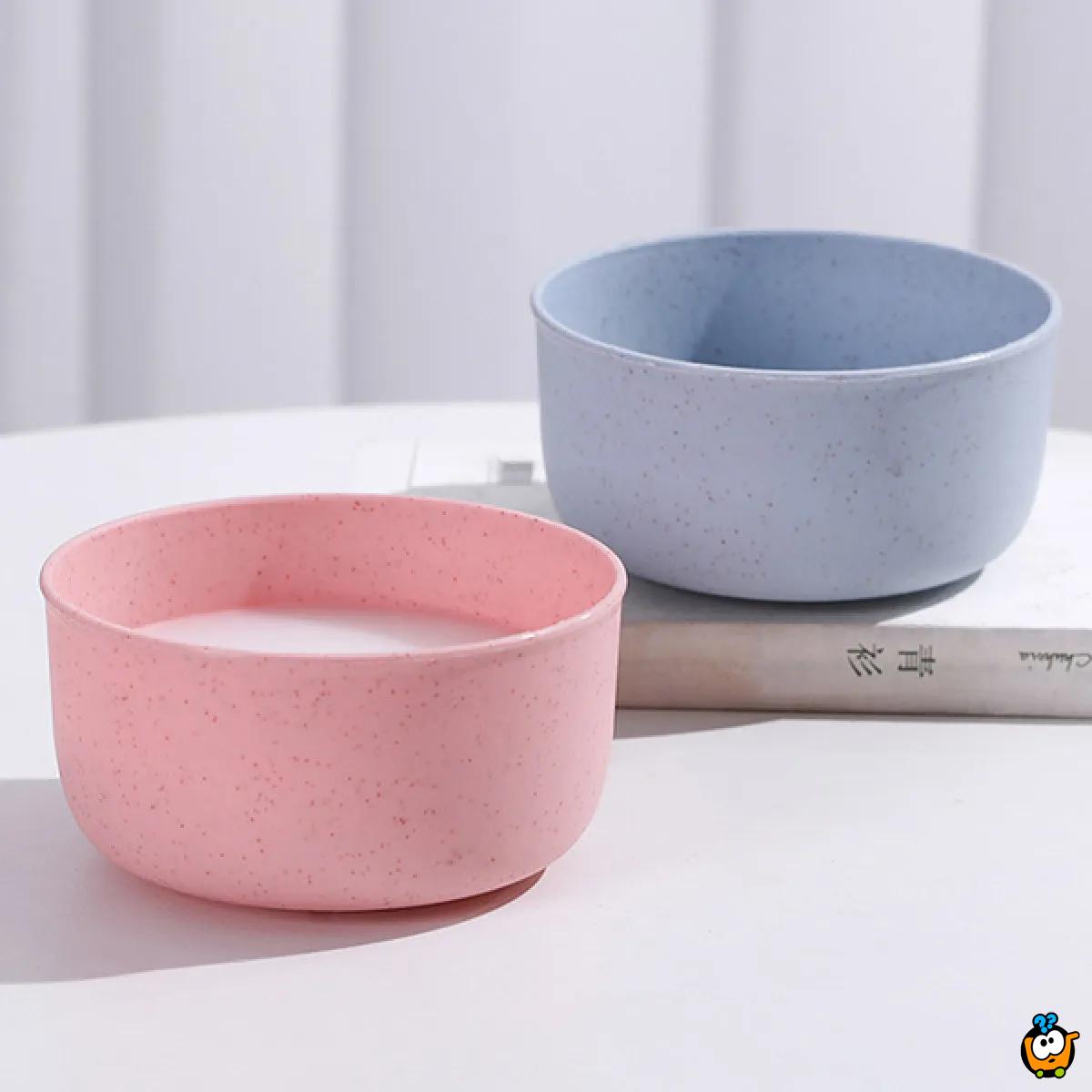 Wheat straw bowl - Set od 4 biorazgradive činije