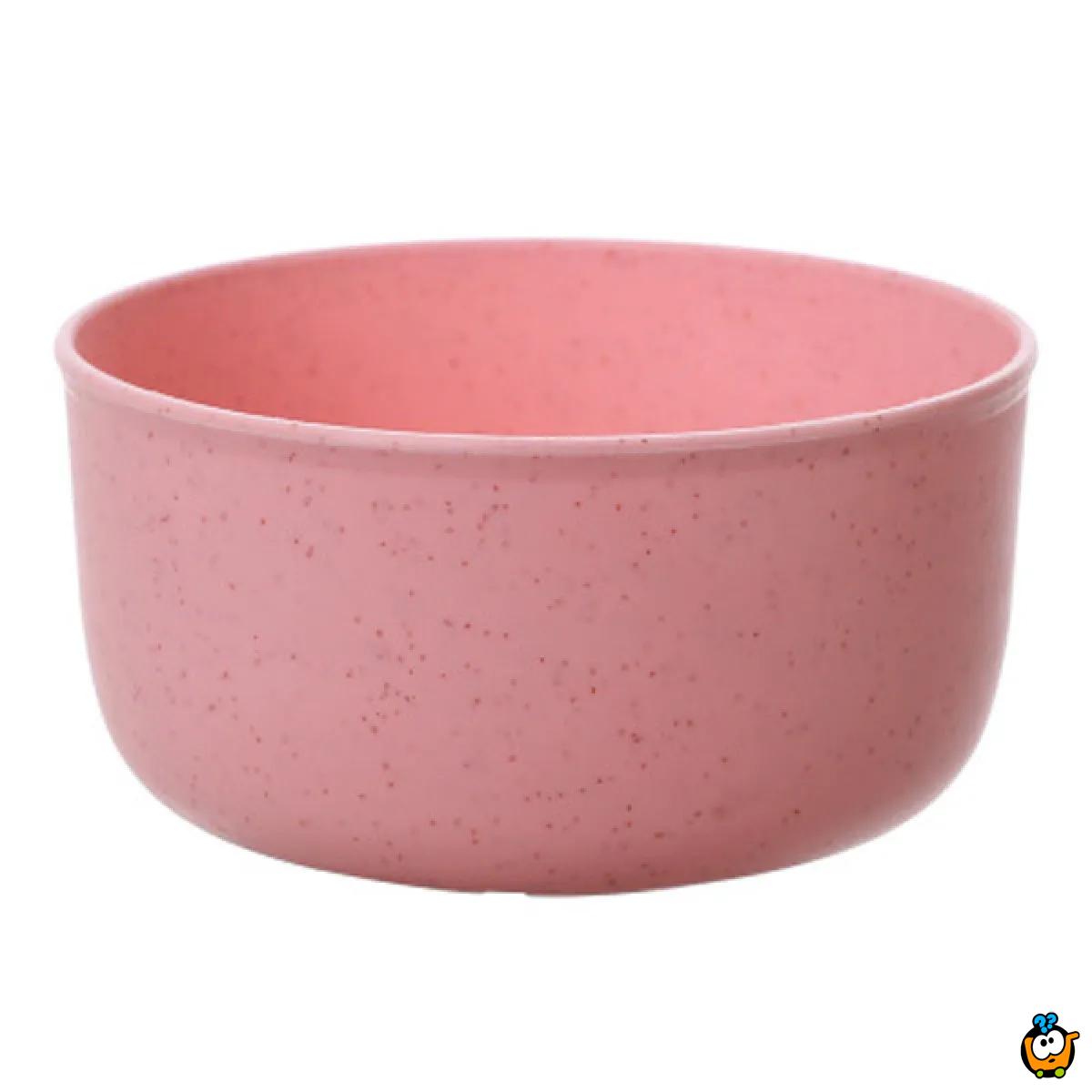 Wheat straw bowl - Set od 4 biorazgradive činije