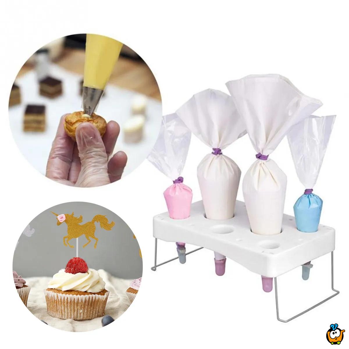 Decorating Bag Holder - Držač kesa za dekorisanje i filovanje kolača