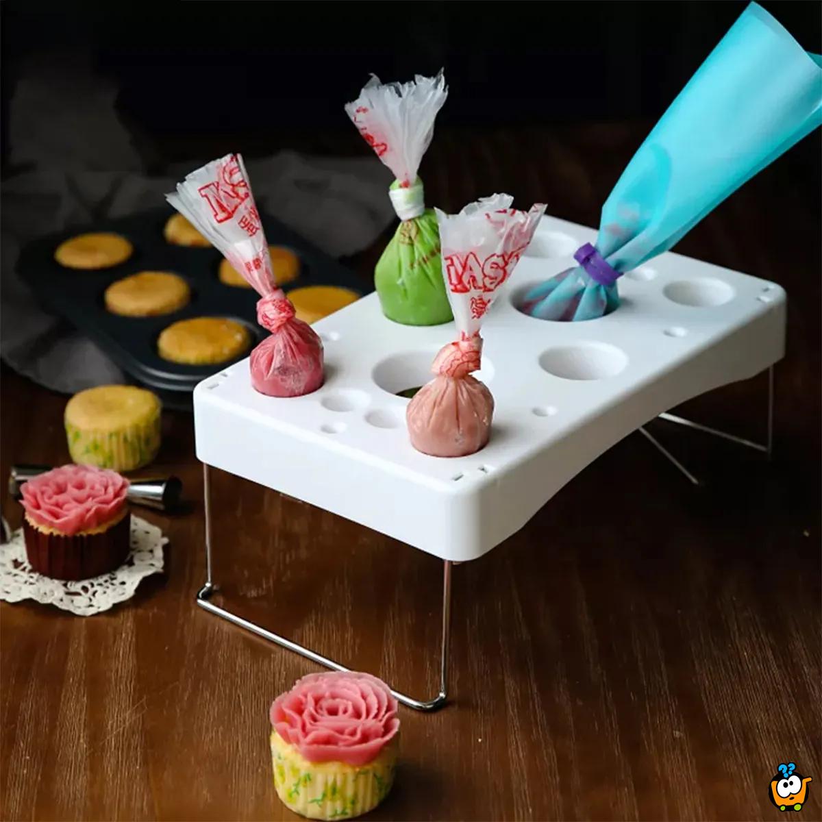 Decorating Bag Holder - Držač kesa za dekorisanje i filovanje kolača