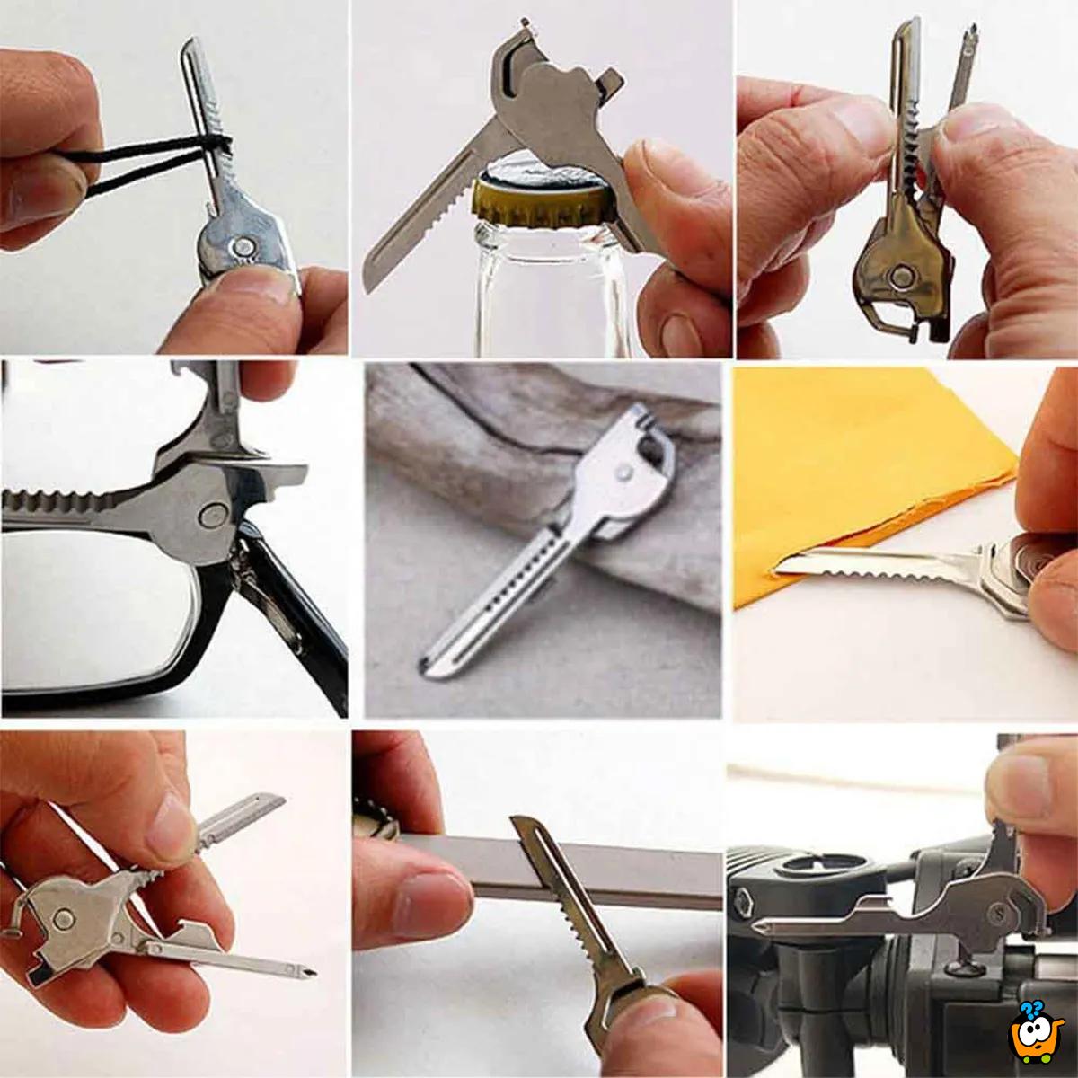 6in1 Utile key - Višenamenski alat u obliku ključa