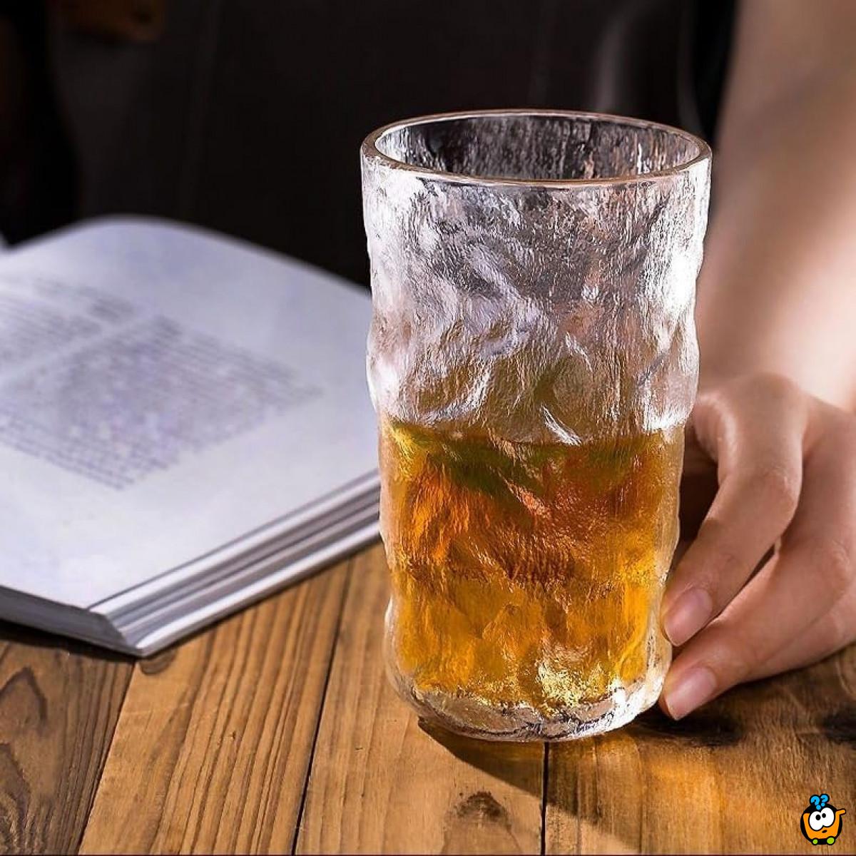 Glečer čaša 360 ml - Elegantna staklena čaša za omiljene napitke