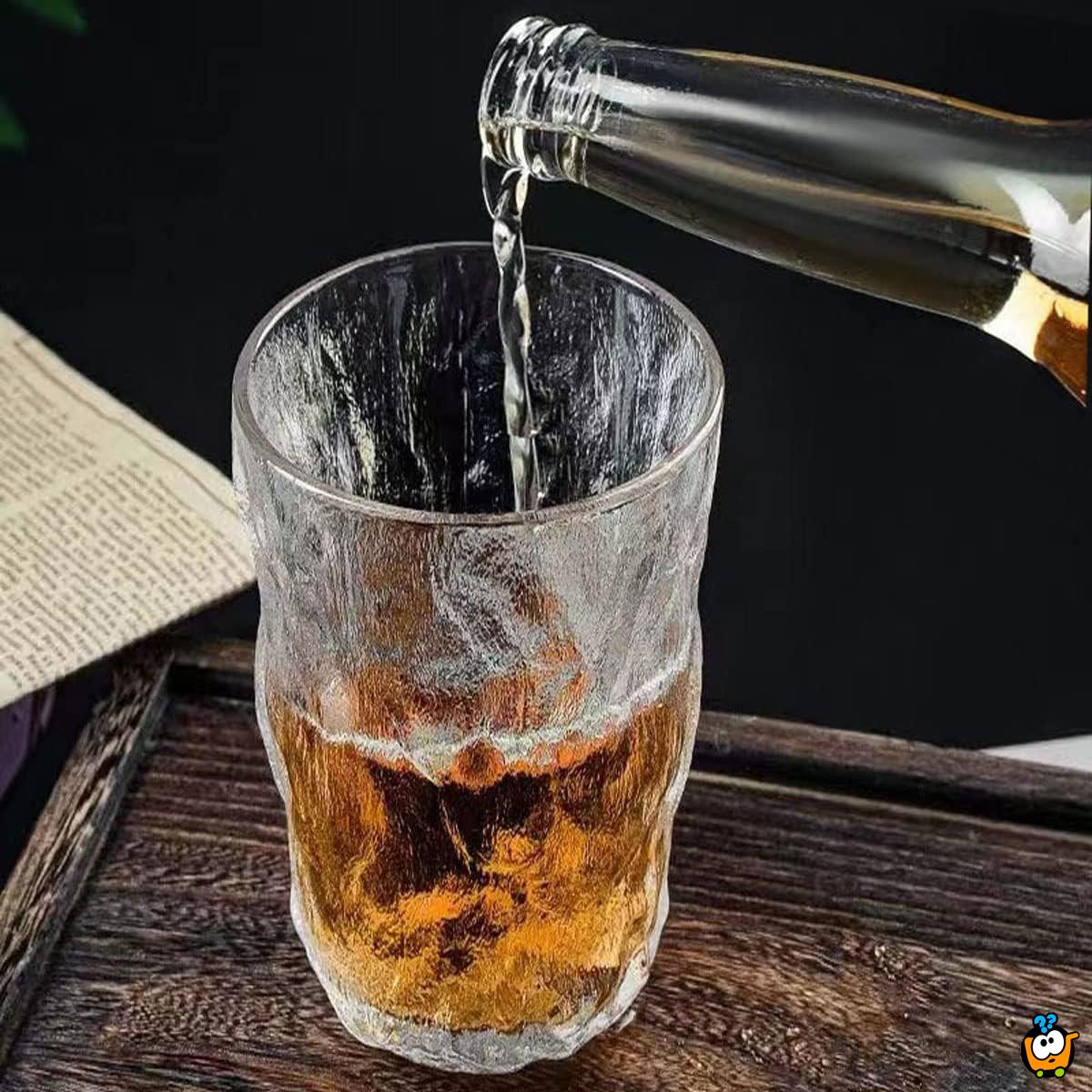 Glečer čaša 360 ml - Elegantna staklena čaša za omiljene napitke