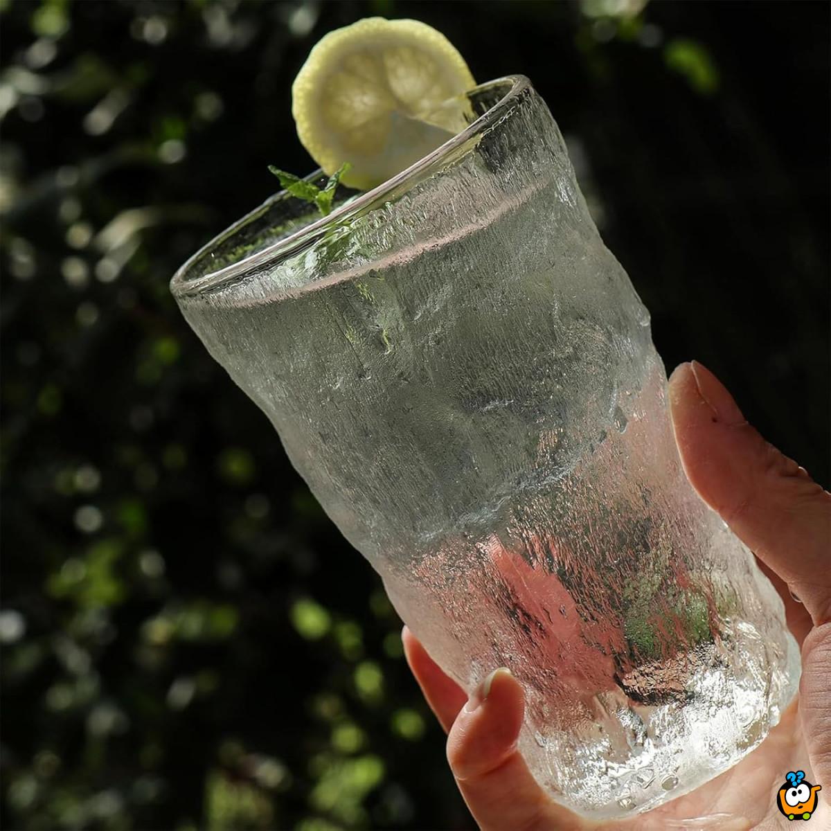 Glečer čaša 360 ml - Elegantna staklena čaša za omiljene napitke
