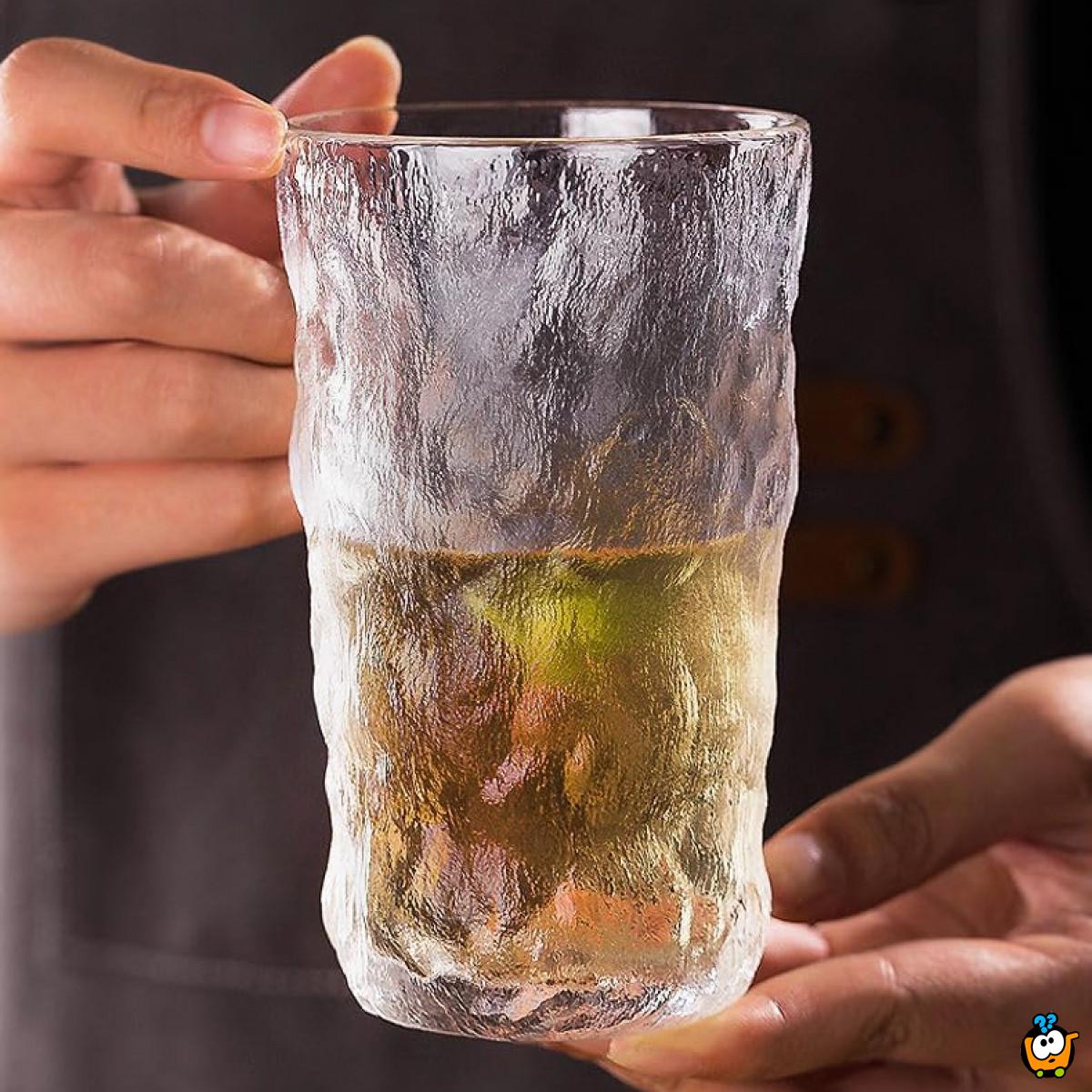 Glečer čaša 360 ml - Elegantna staklena čaša za omiljene napitke