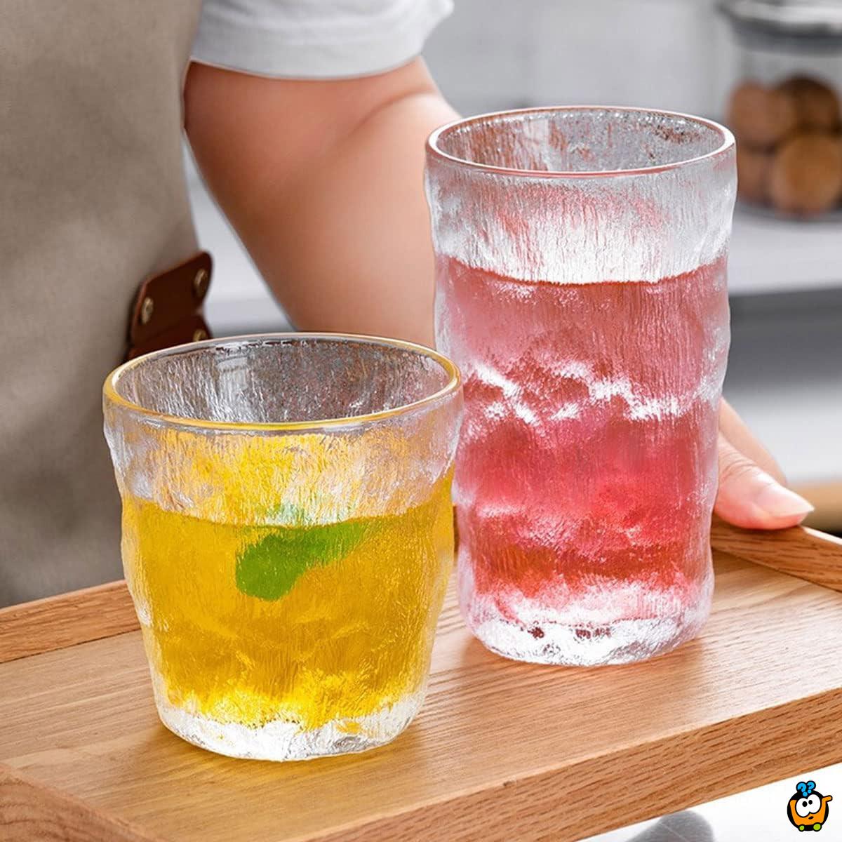 Glečer čaša 300 ml - Elegantna staklena čaša za omiljene napitke
