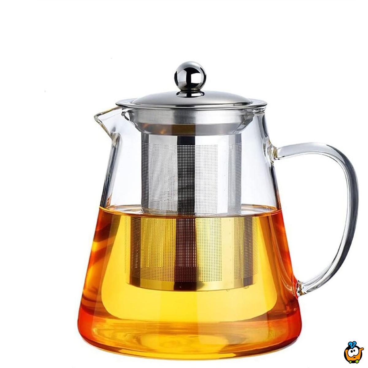 Elegantni stakleni čajnik sa infuzerom