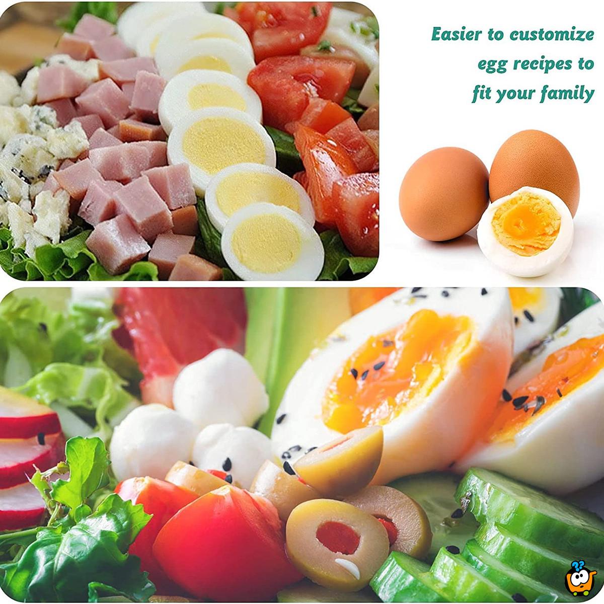 Silikonske posudice za kuvanje jaja bez ljuske - set od 6 kom