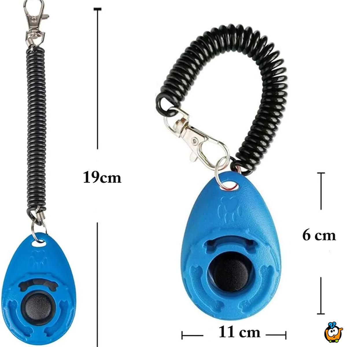 Dog Training Clicker - Narukvica sa priveskom za dresuru psa