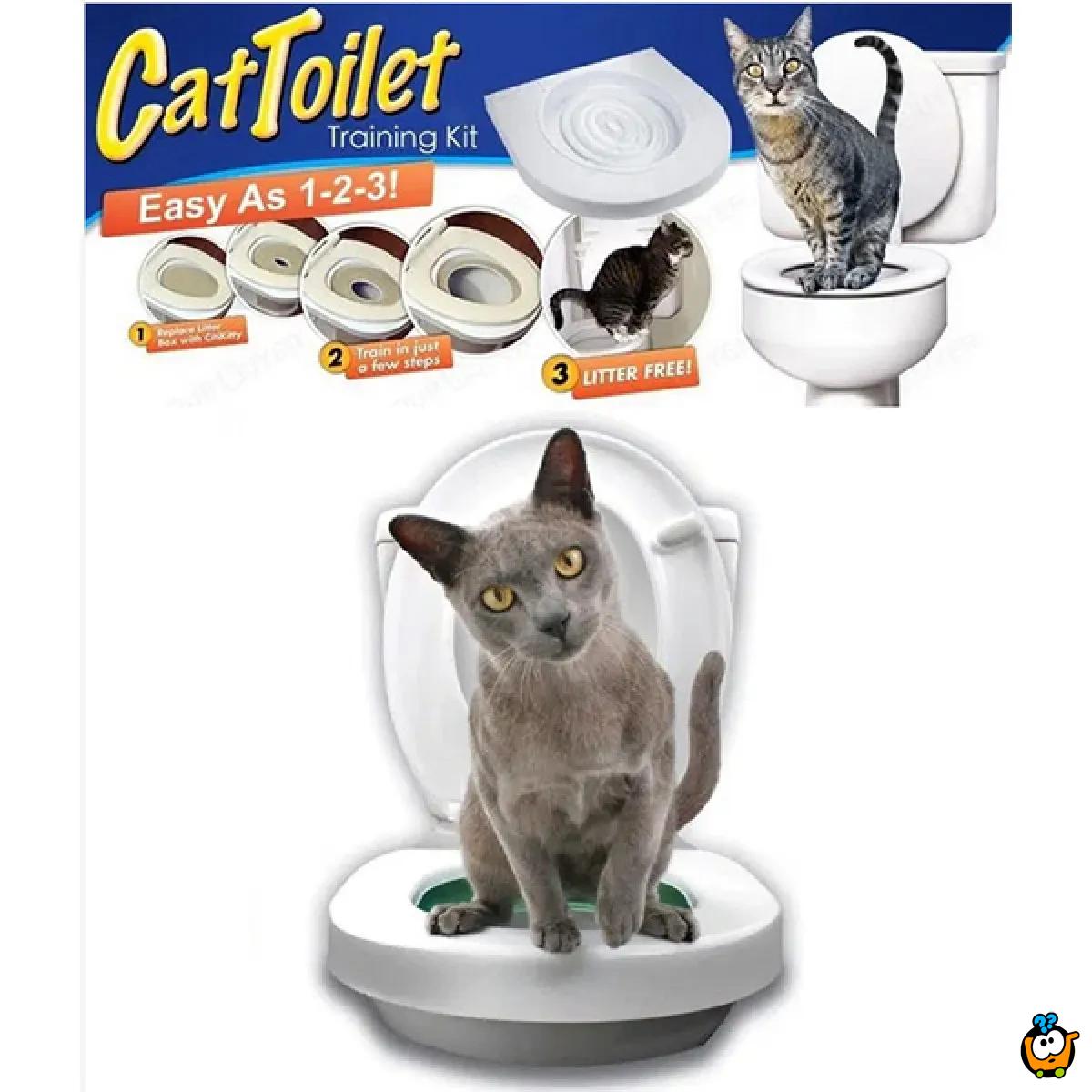 CitiKitty Cat Toilet Training - Pomoćnik mačkama da nauče da koriste WC šolje