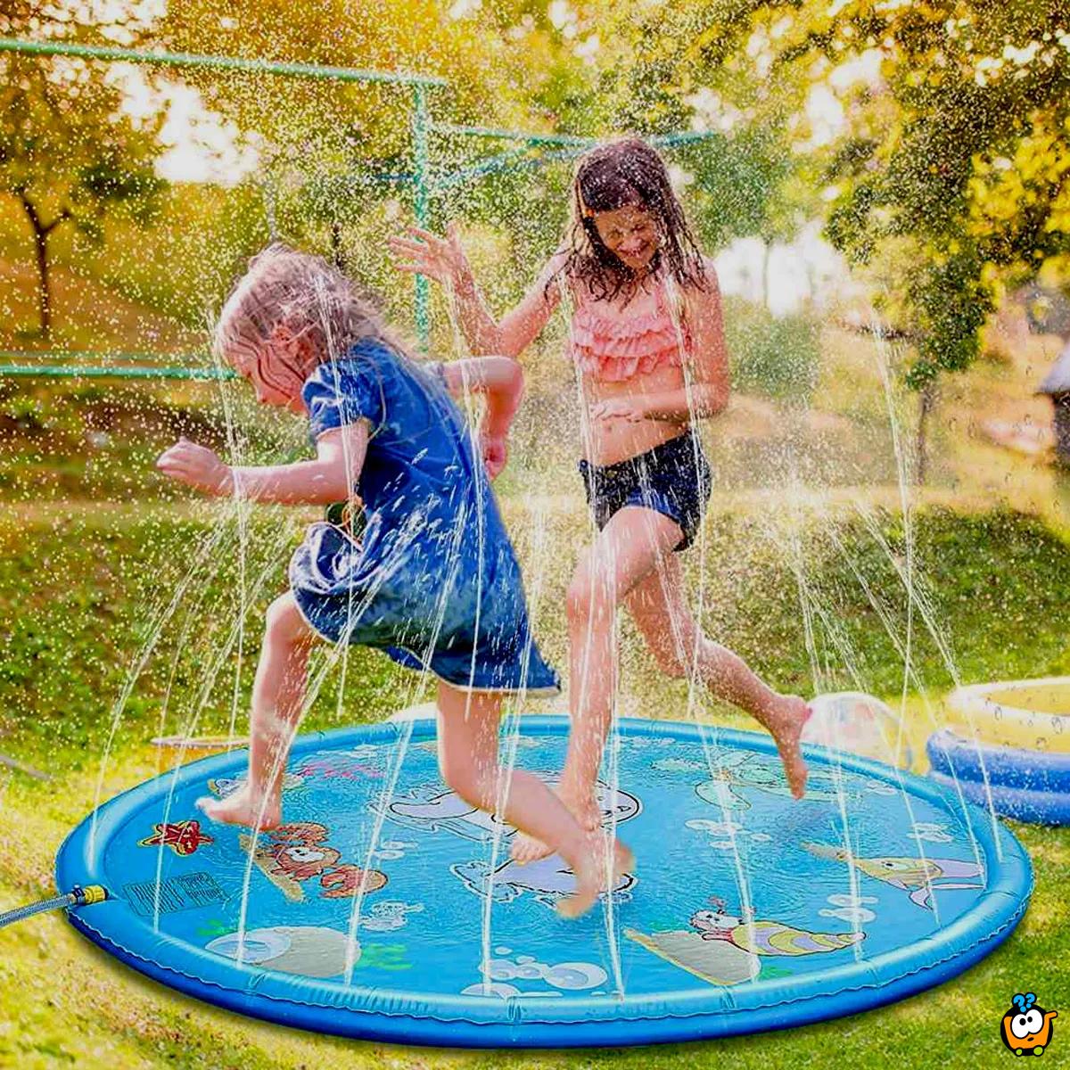 Sprinkler Pad - plitki bazen sa prskalicama za zabavno rashlađivanje