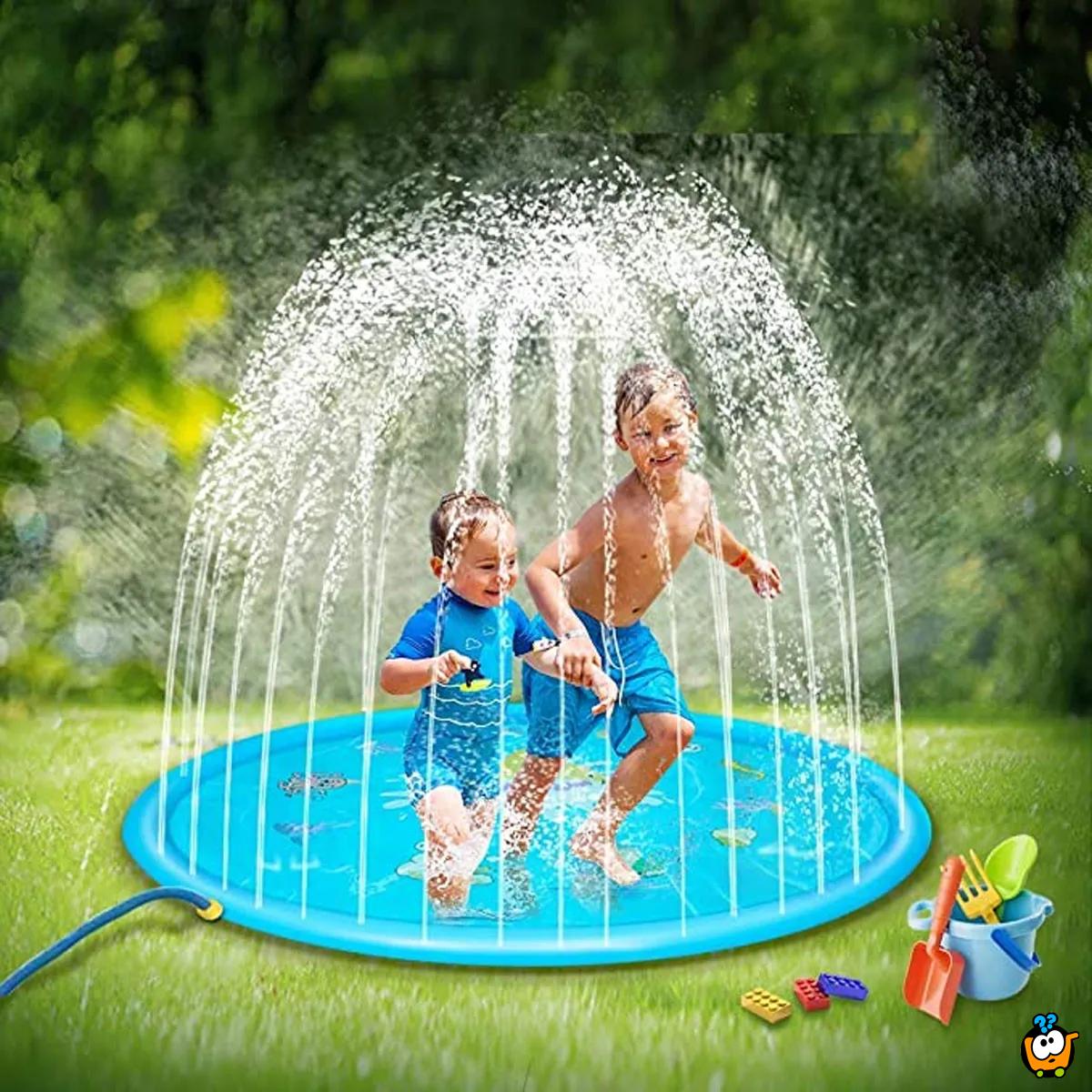 Sprinkler Pad - plitki bazen sa prskalicama za zabavno rashlađivanje