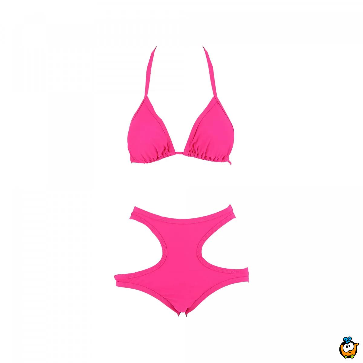 Dvodelni ženski kupaći kostim - LA SEXY PINK