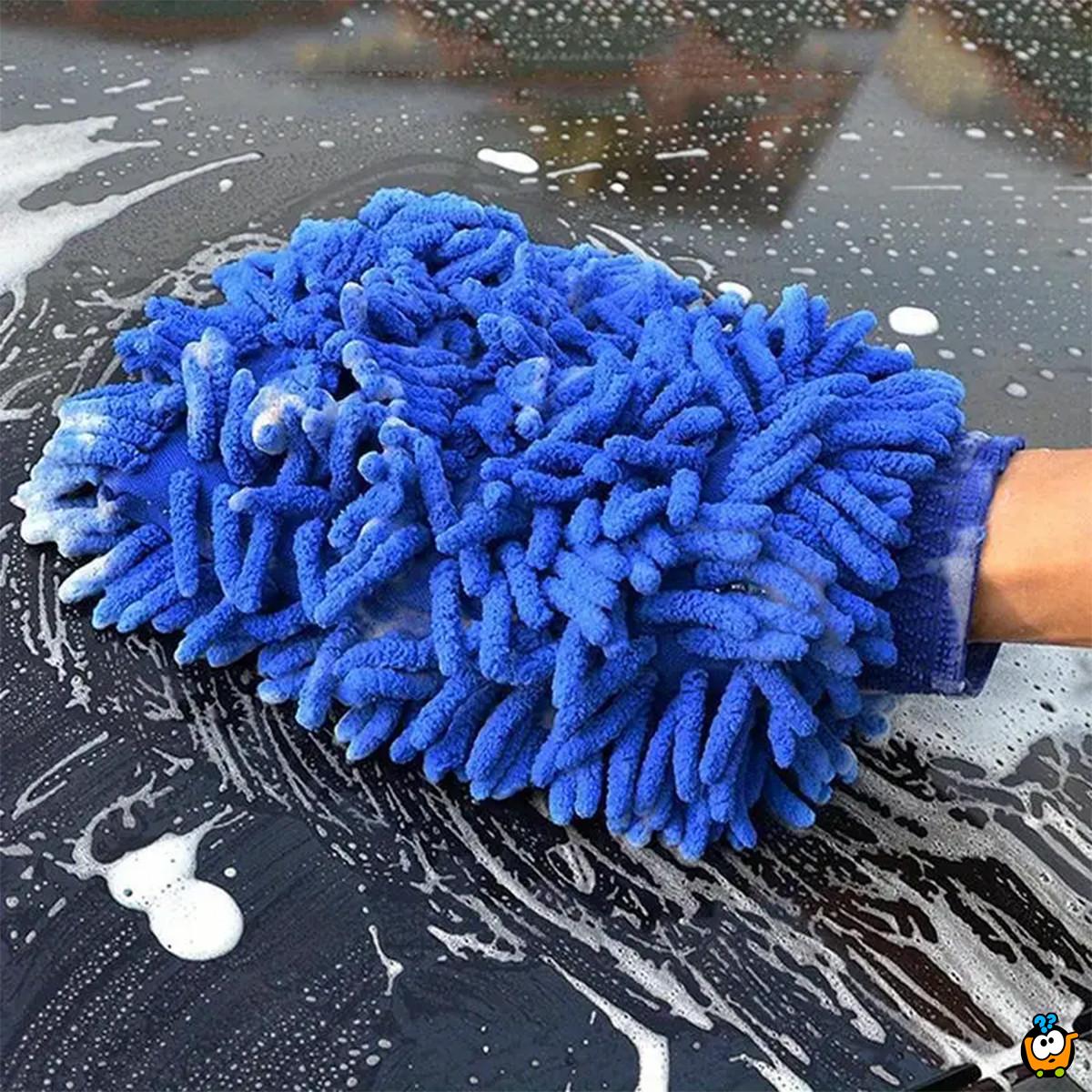 Mikrofiber rukavica za detaljno čišćenje automobila i doma
