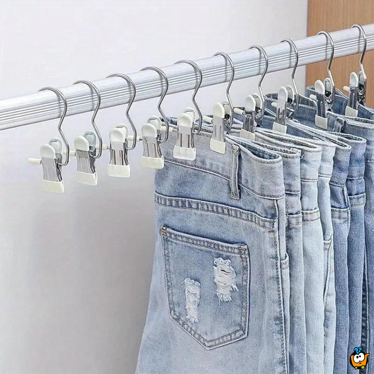 Pin Ofinger sa štipaljnkom - za pantalone, marame, torbe