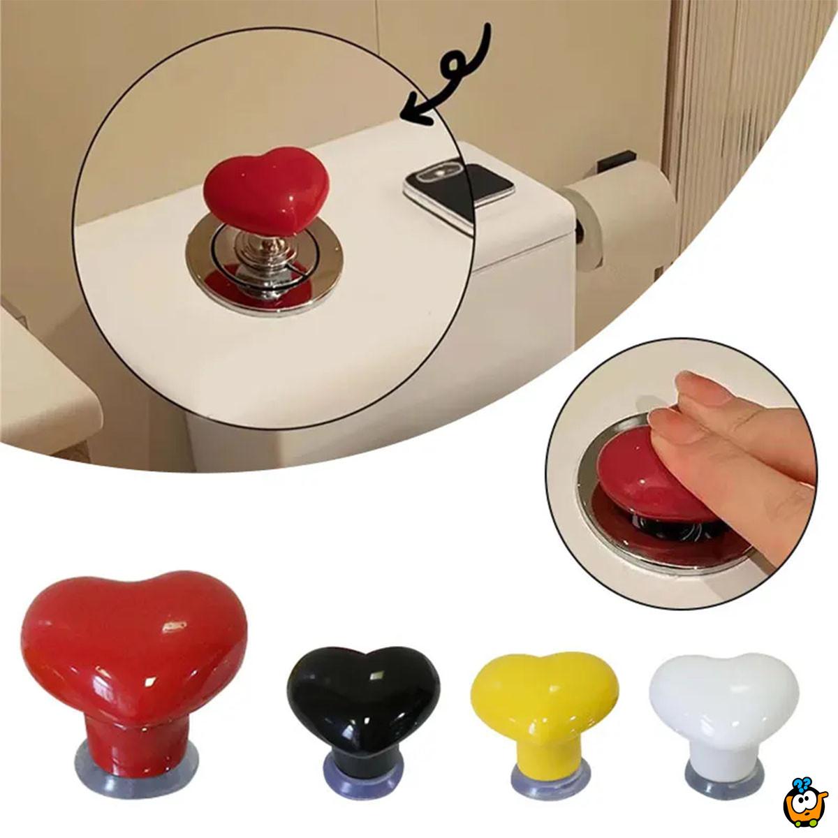 Toilet Heart – Dugme za vodokotlić u obliku srca