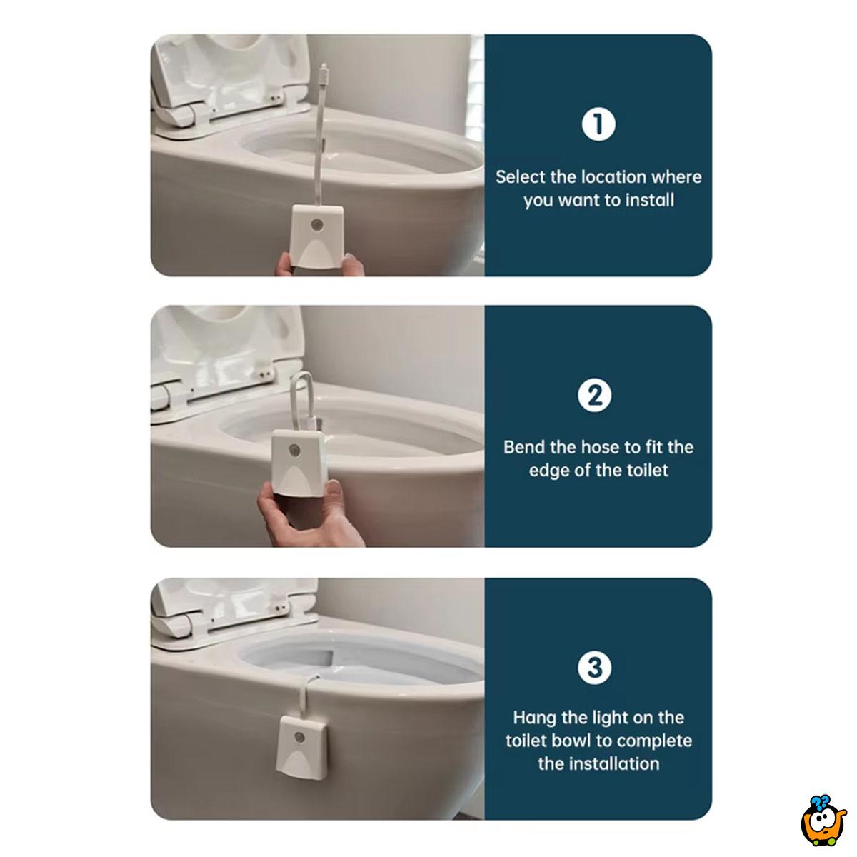 Toilet Lamp – Lampa na senzor za WC šolju