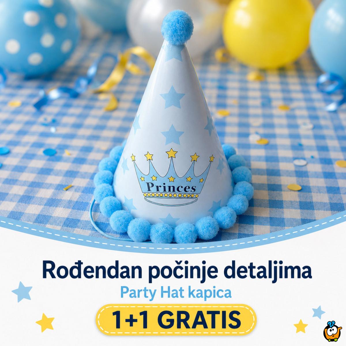 1+1 GRATIS Party Hat - Kapica za rođendance