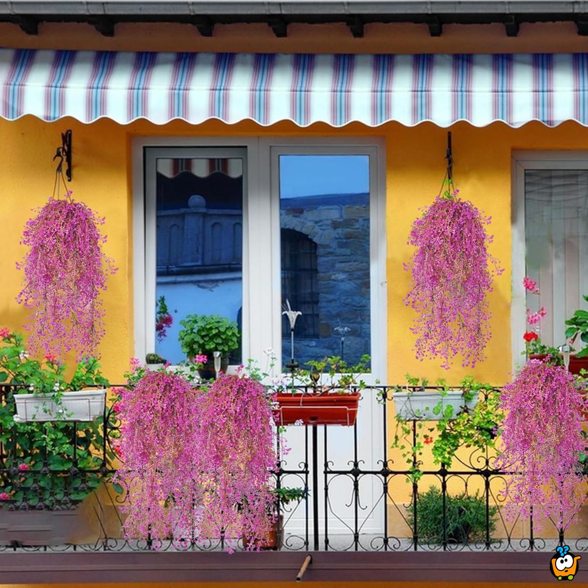 Forsythia - Veštački viseći cvetovi za dekor prostora