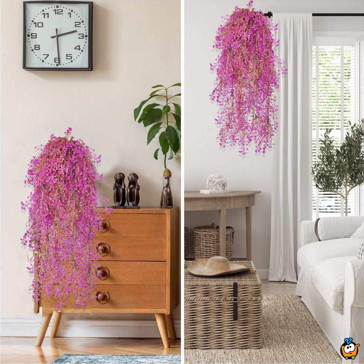 Forsythia - Veštački viseći cvetovi za dekor prostora