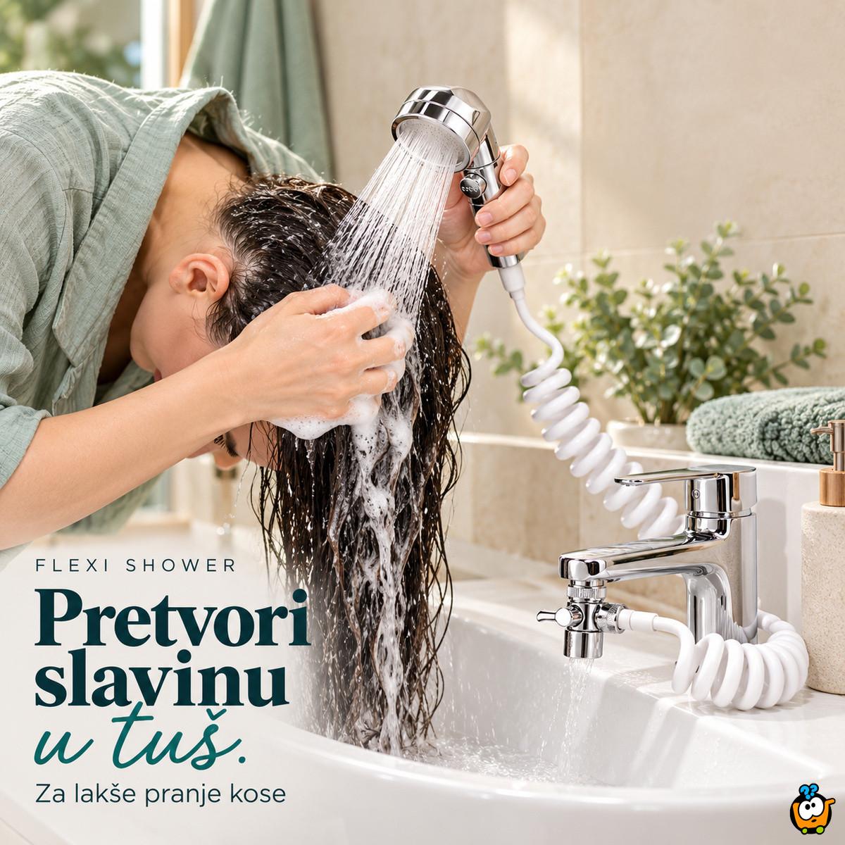 Flexi Shower - Višenamenski prenosivi tuš
