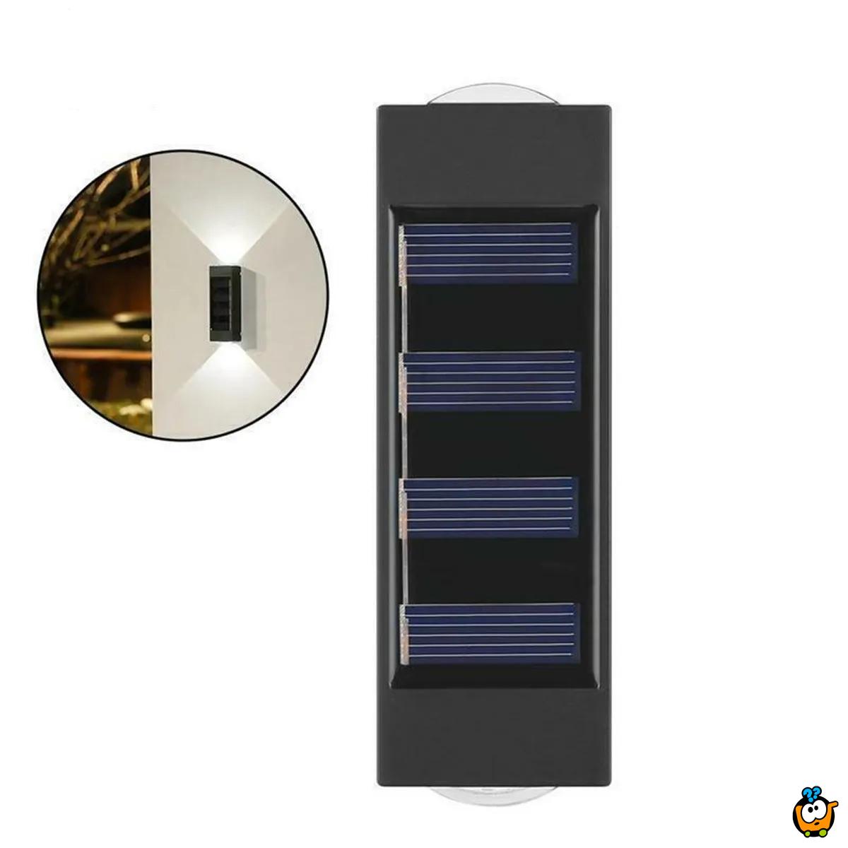 Set od 4 solarne lampe sa duplom rasvetom