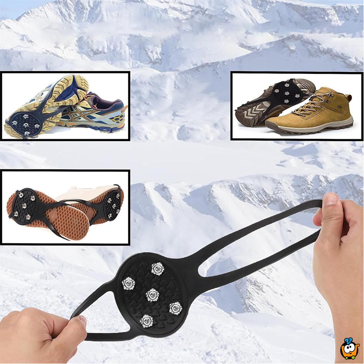 Non-slip par navlaka za obuću sa kramponima protiv klizanja