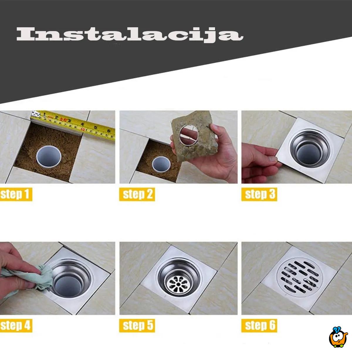 Metalna rešetka za odvod
