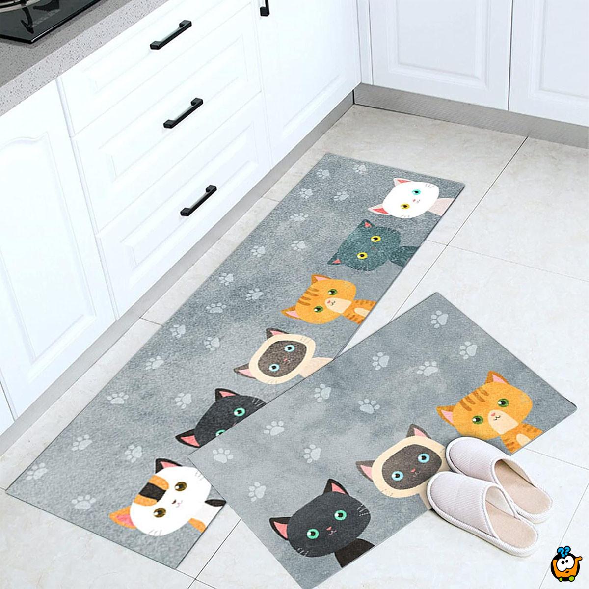 Kombinovani set podnih prostirki za kuhinju - Mace