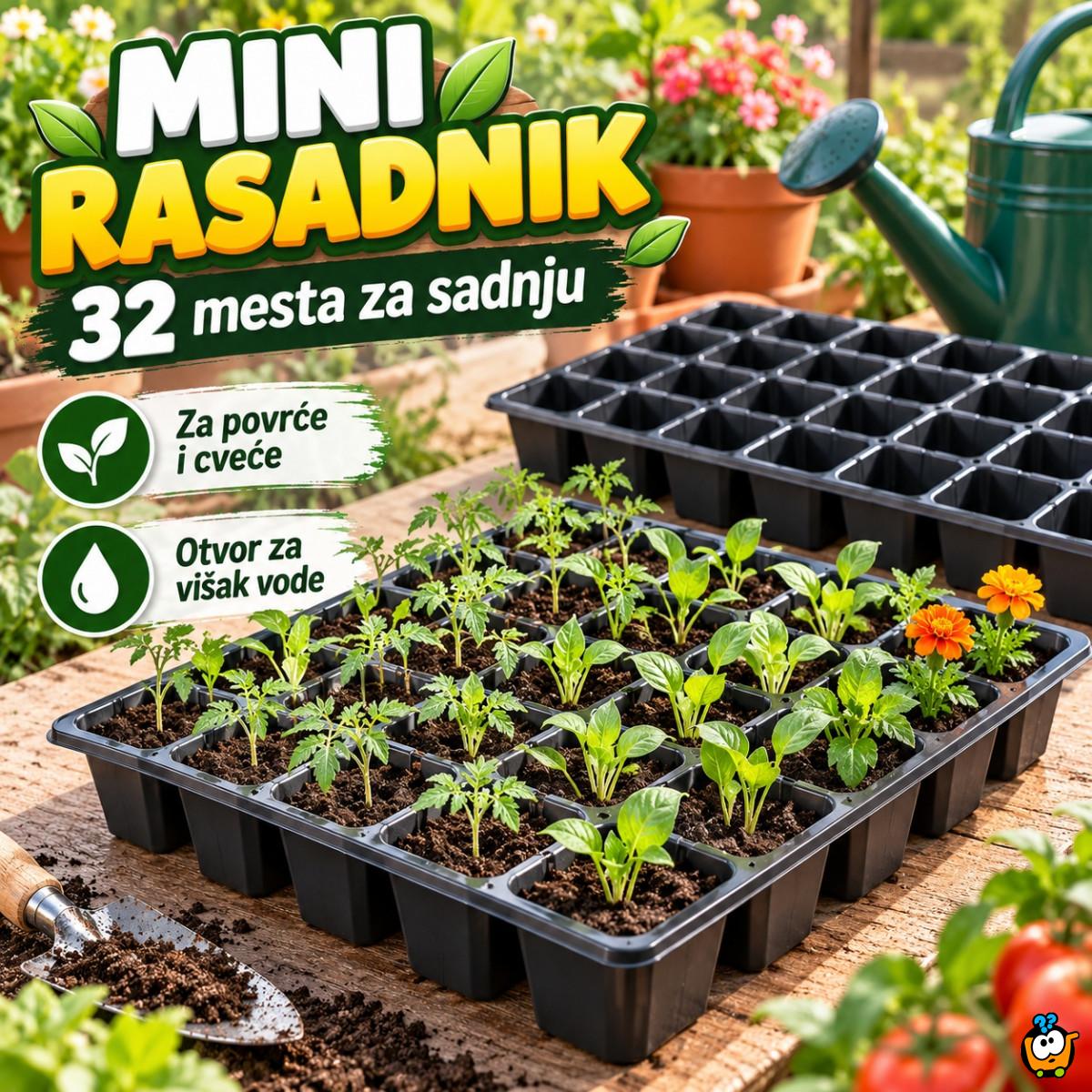 Mini rasadnik - Sadna tacna za 32 biljke