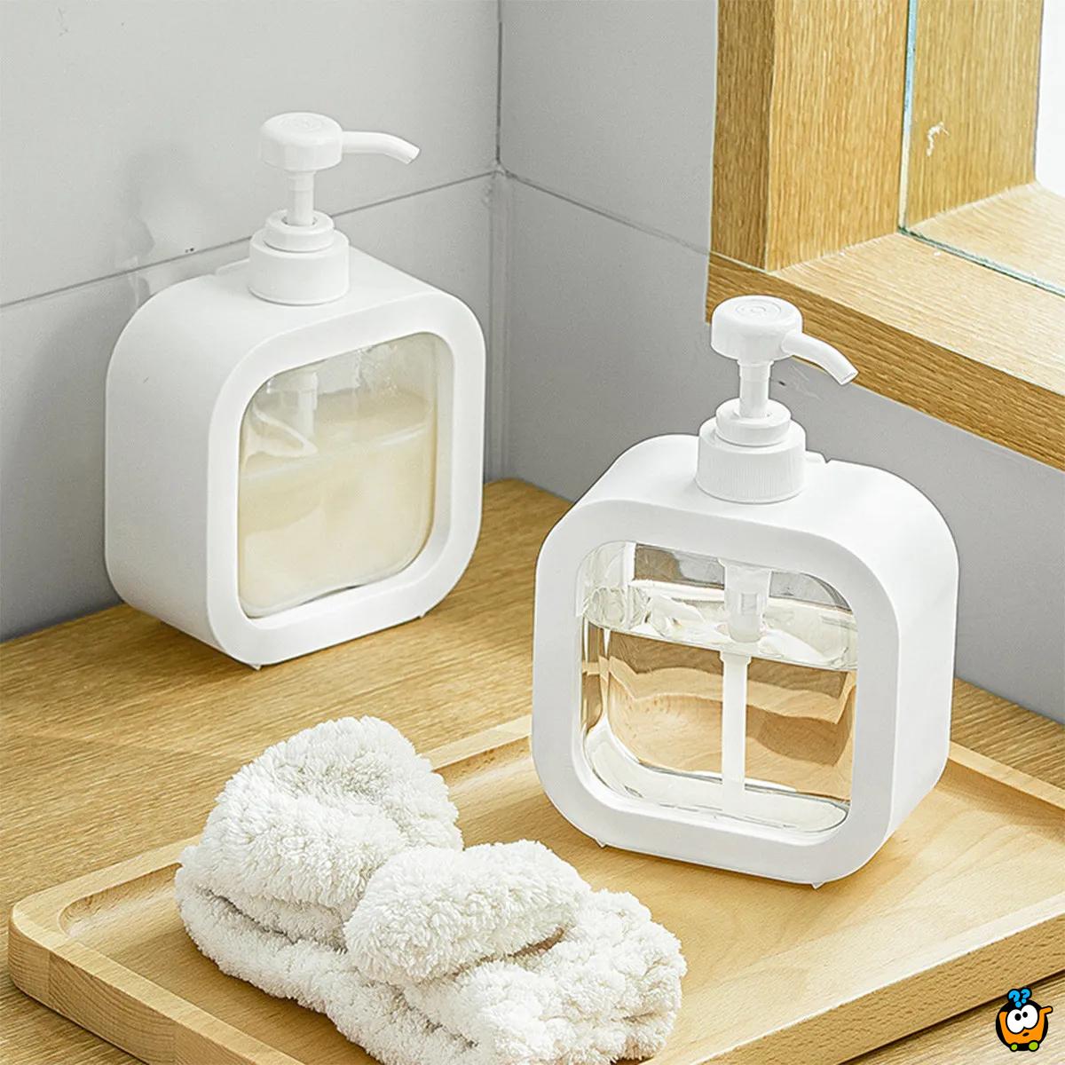 Transparentni dozer za tečni sapun