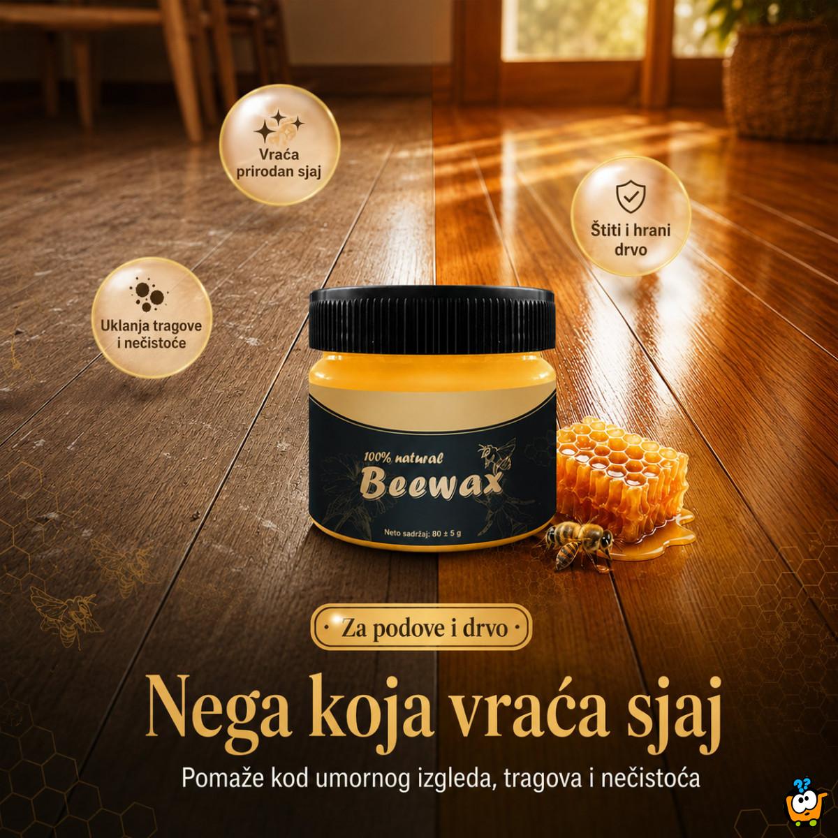 BEEWAX pčelinji vosak za drvo – obnova, sjaj i zaštita nameštaja